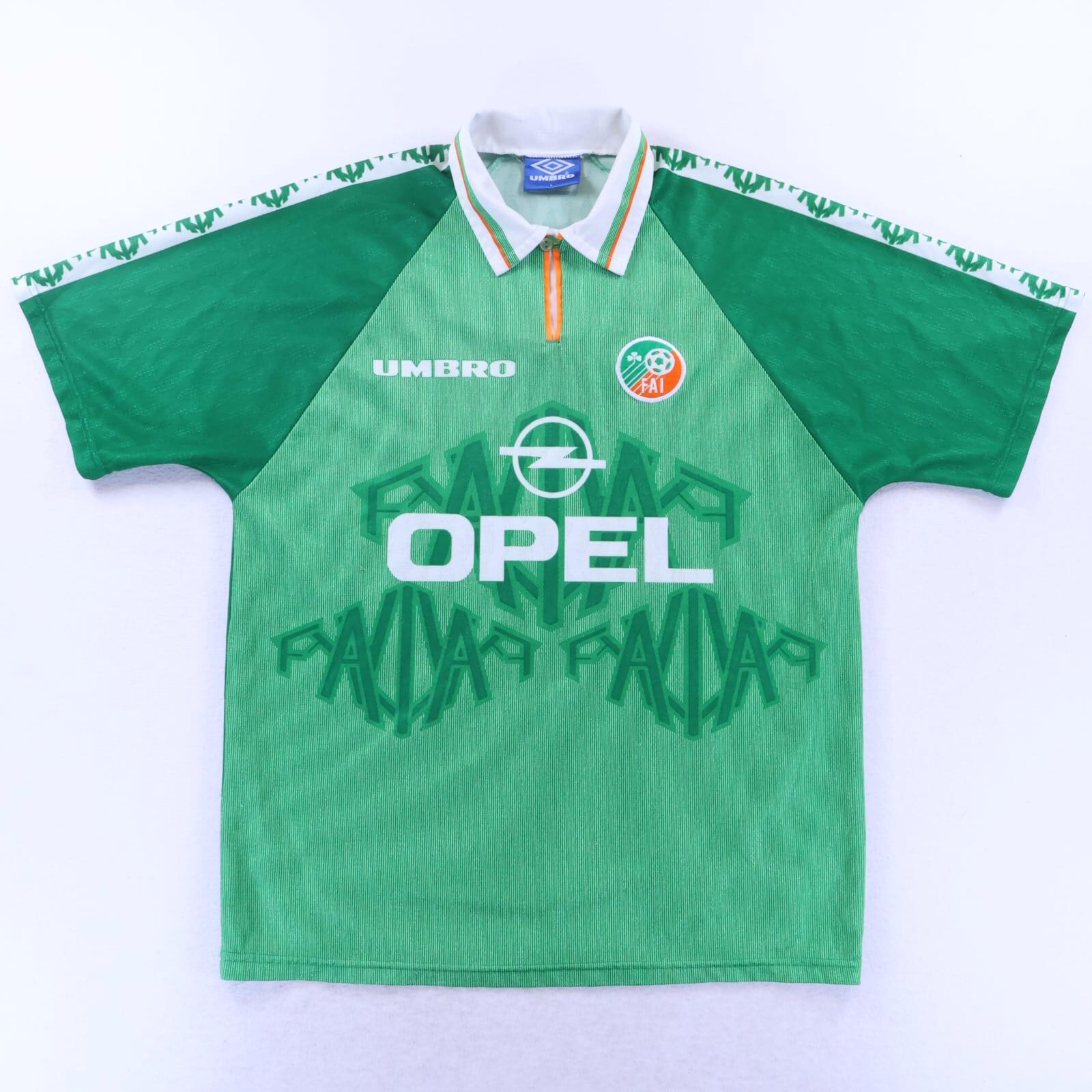 Republic Of Ireland 1996/98 Home Shirt - L