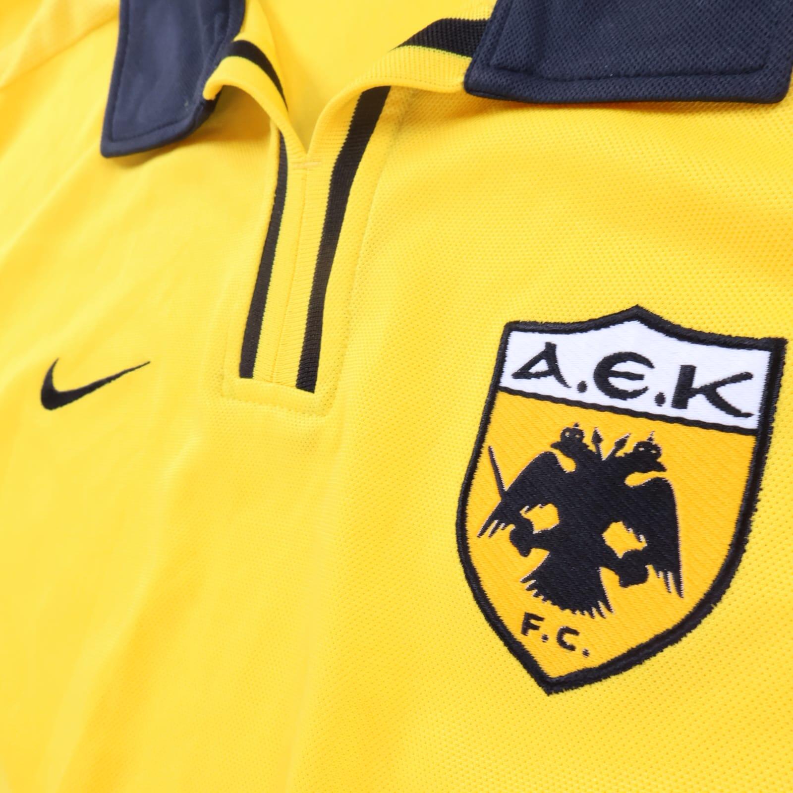 Aek Athens 2000/02 Home Shirt - 2XL