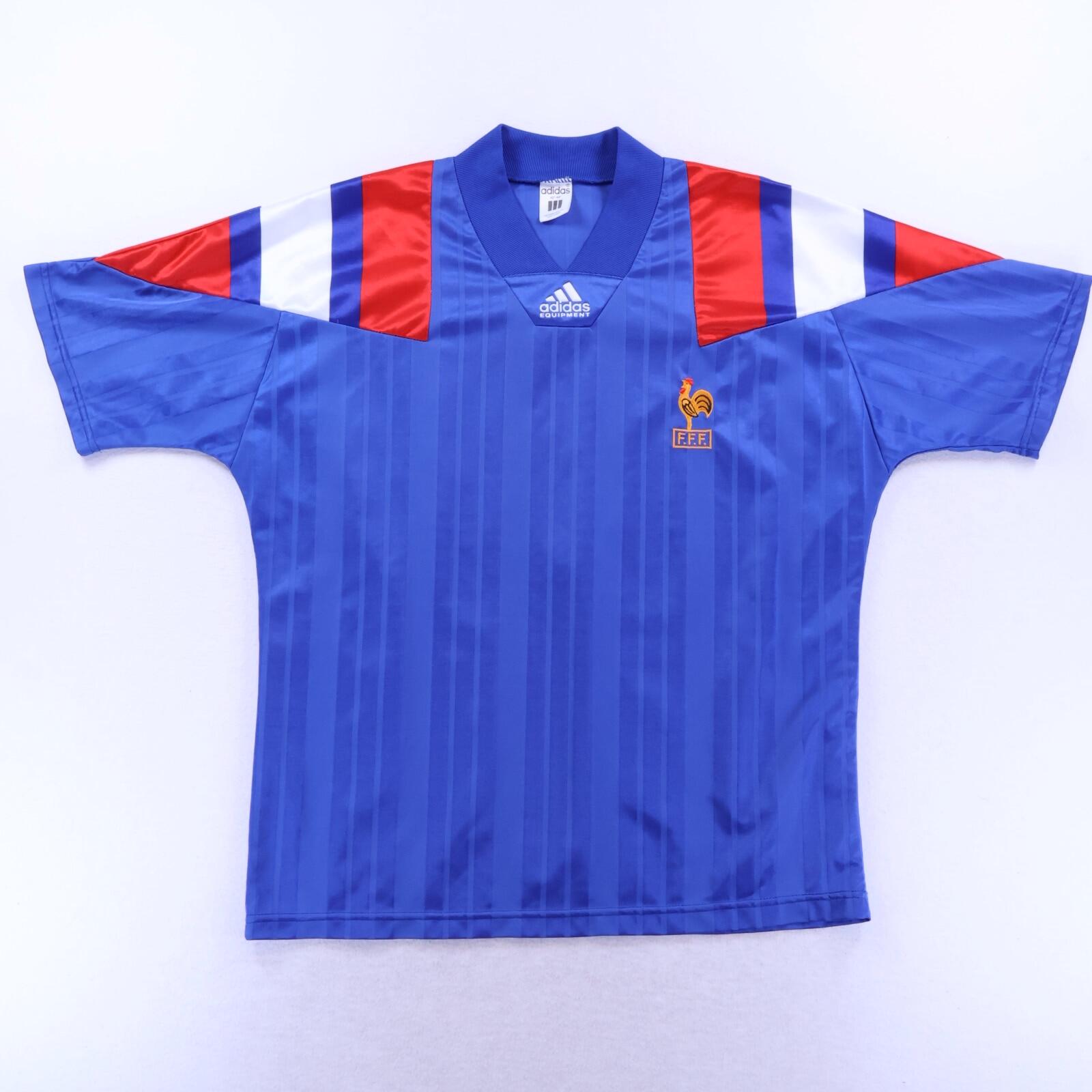 France Cantona #7 1992/94 Home Shirt - XL