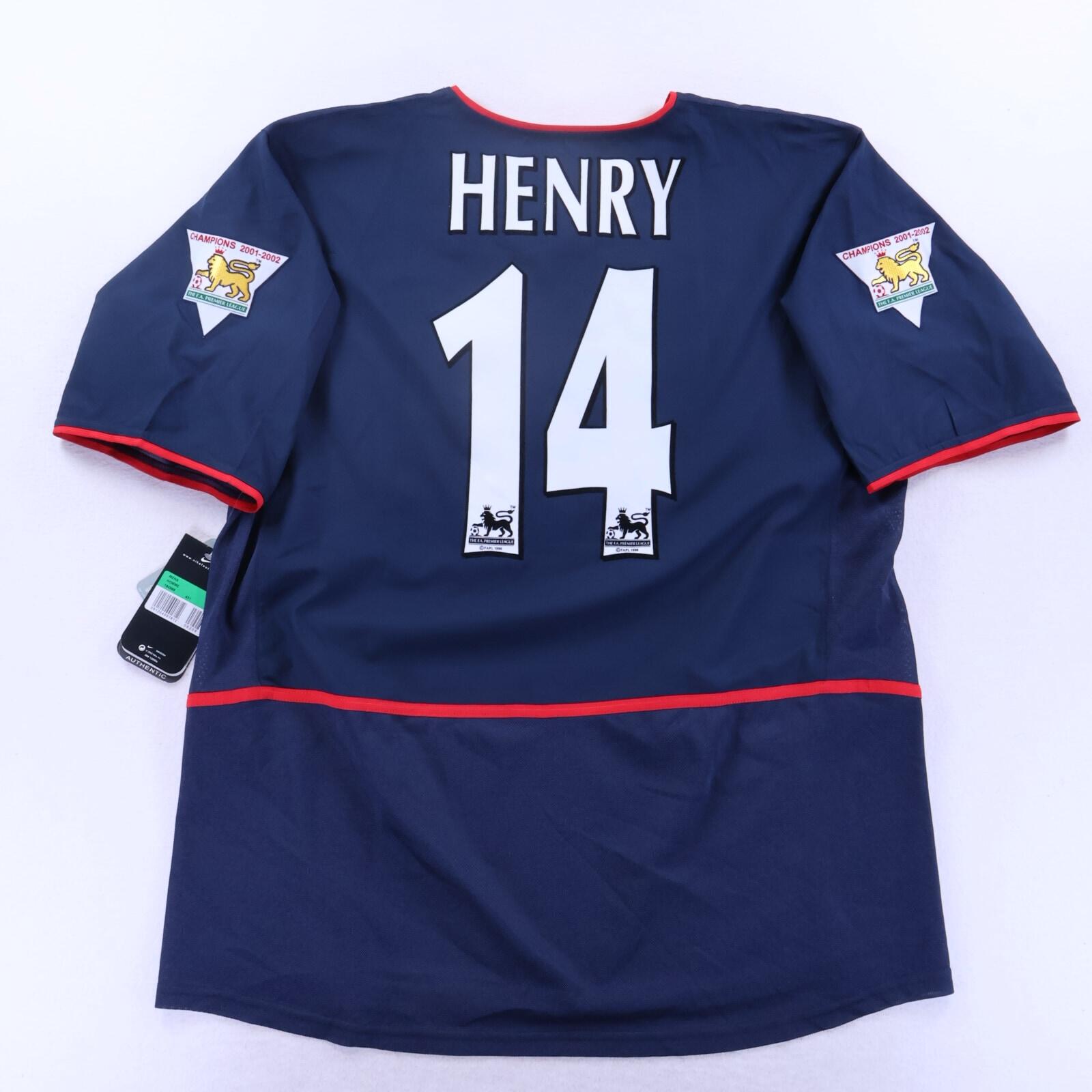*NWT* Arsenal Henry #14 2002/03 Away Shirt - XL