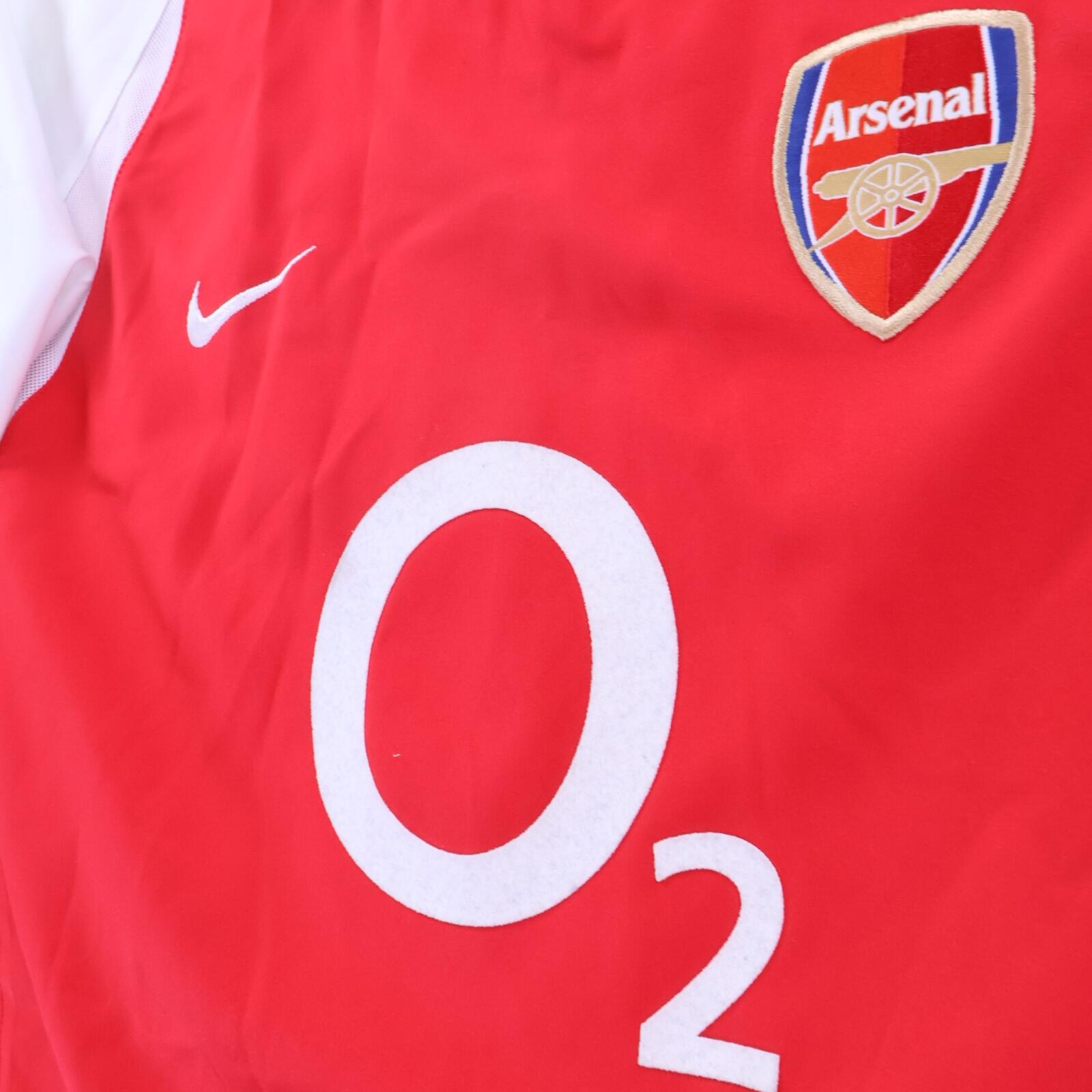 Arsenal Vieira #4 2002/03 Home Shirt - Youth - XL