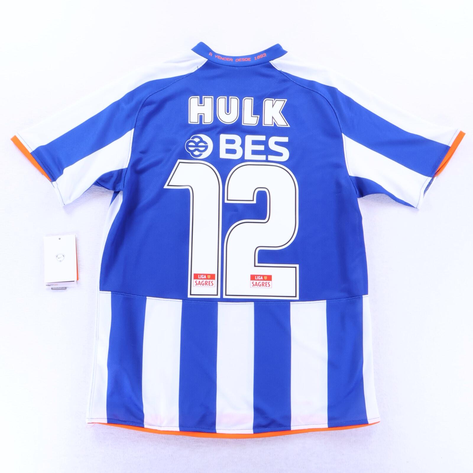 *NWT* Fc Porto Hulk #12 2008/09 Kids Shirt - YOUTH - XL