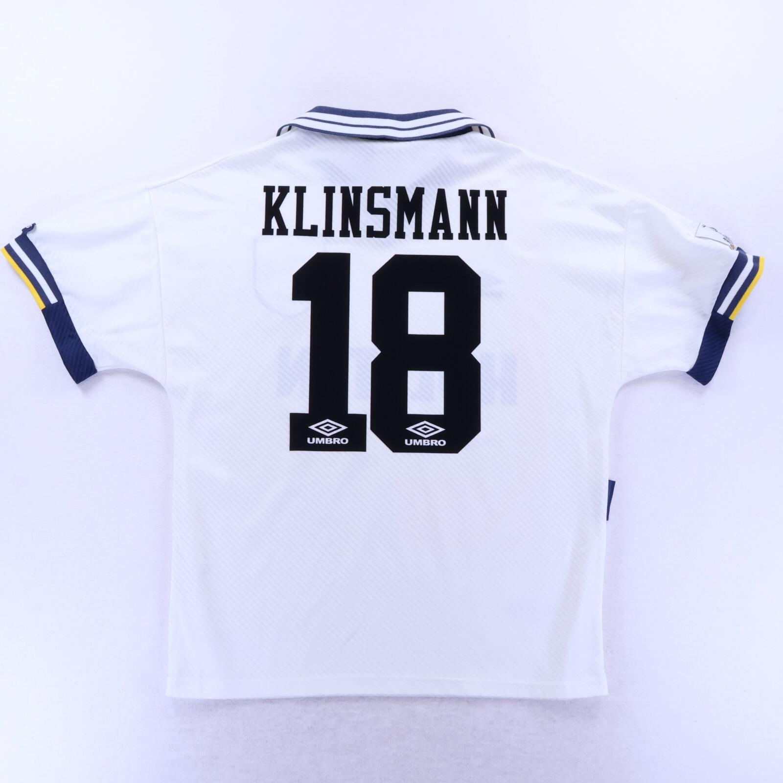 Tottenham Hotspur Klinsmann #18 1993/95 Home Shirt - M