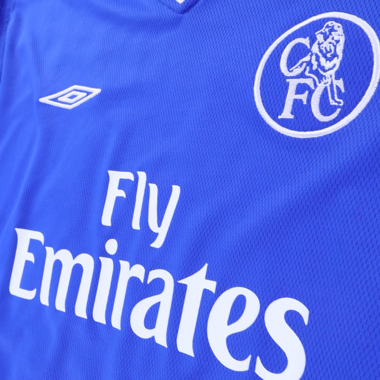 *MINT* Chelsea Gudjohnsen #22 2003/05 Home Shirt - L