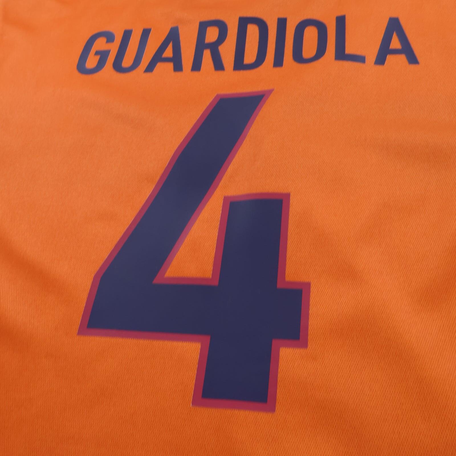 *MINT* Barcelona Guardiola #4 1998/00 Away Shirt - Nike Basic - M