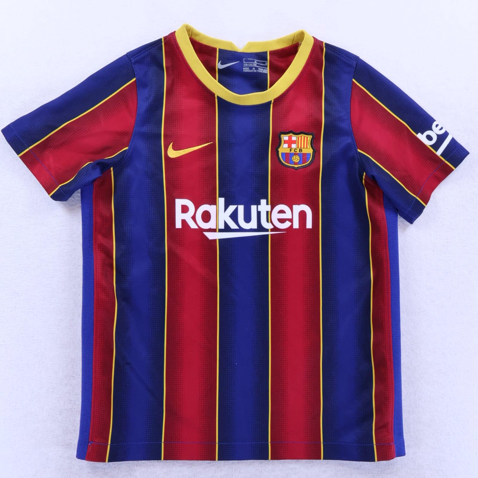 Barcelona 2020/21 Home Shirt - 6-7Y