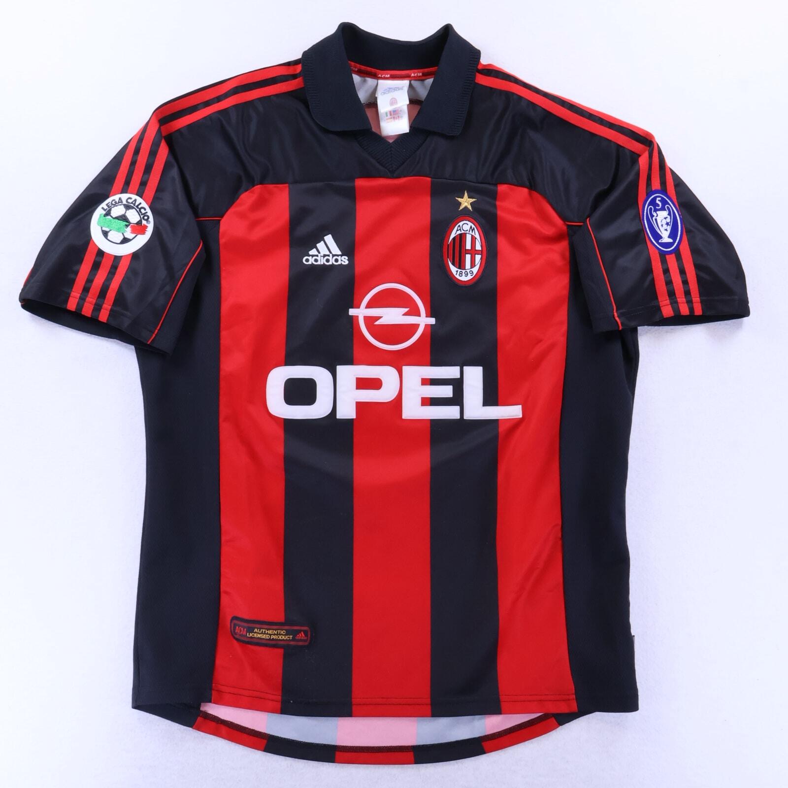 Ac Milan Rui Costa #10 2000/02 Home Shirt - L