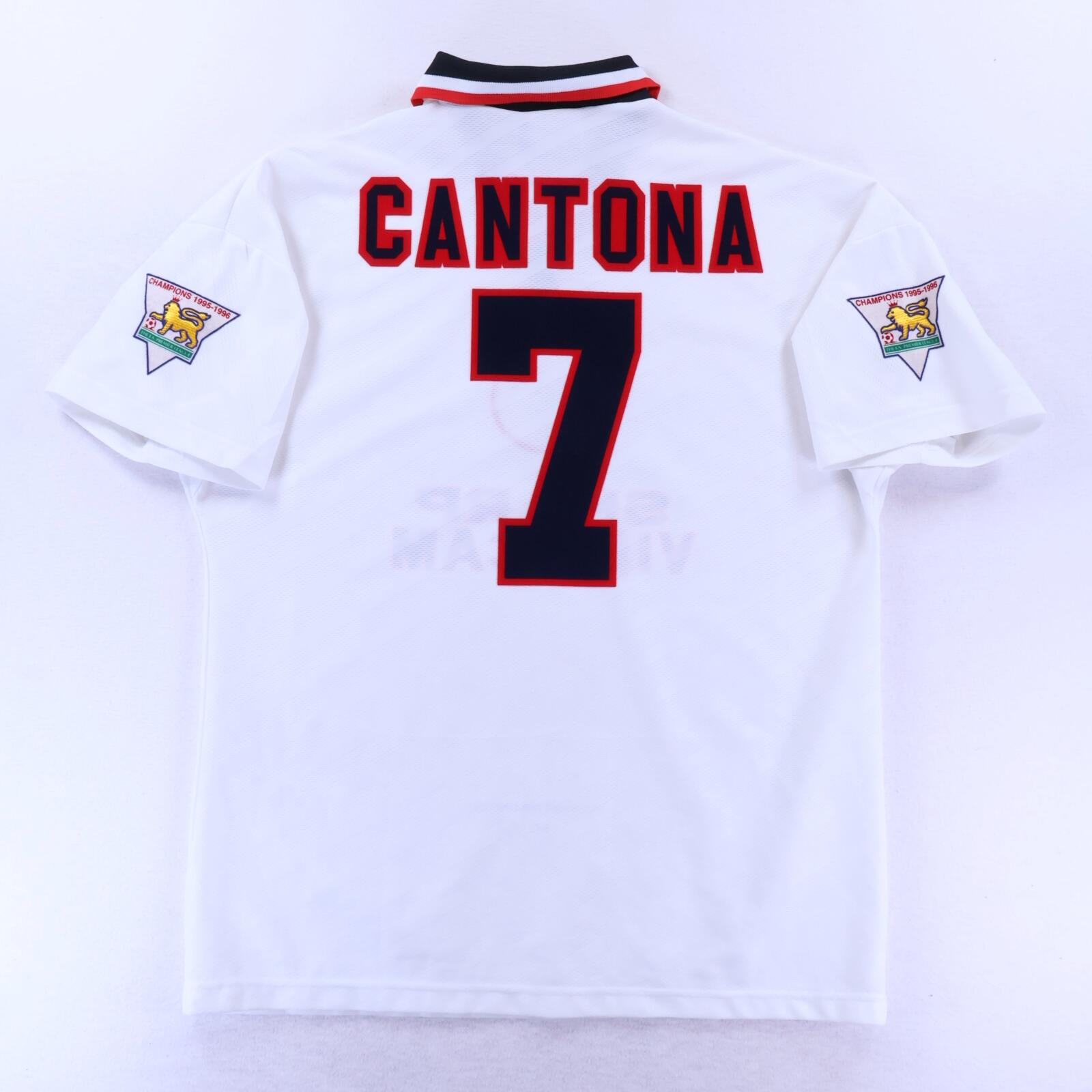 Manchester United Cantona #7 1996/97 Away Shirt - L