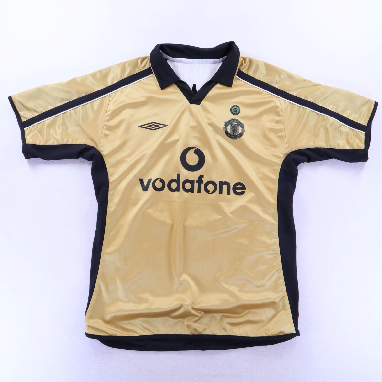 Manchester United Keane #16 2001/02 Centenary Away Shirt - L