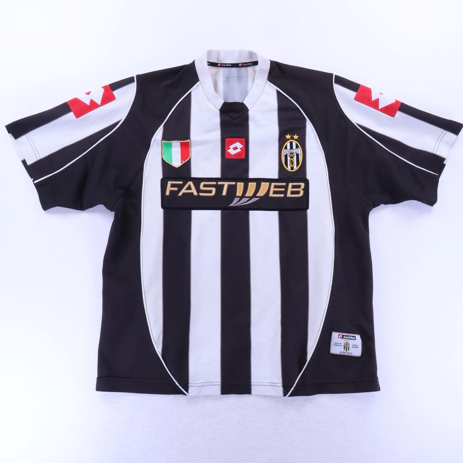 Juventus Del Piero #10 2002/03 Home Shirt - L