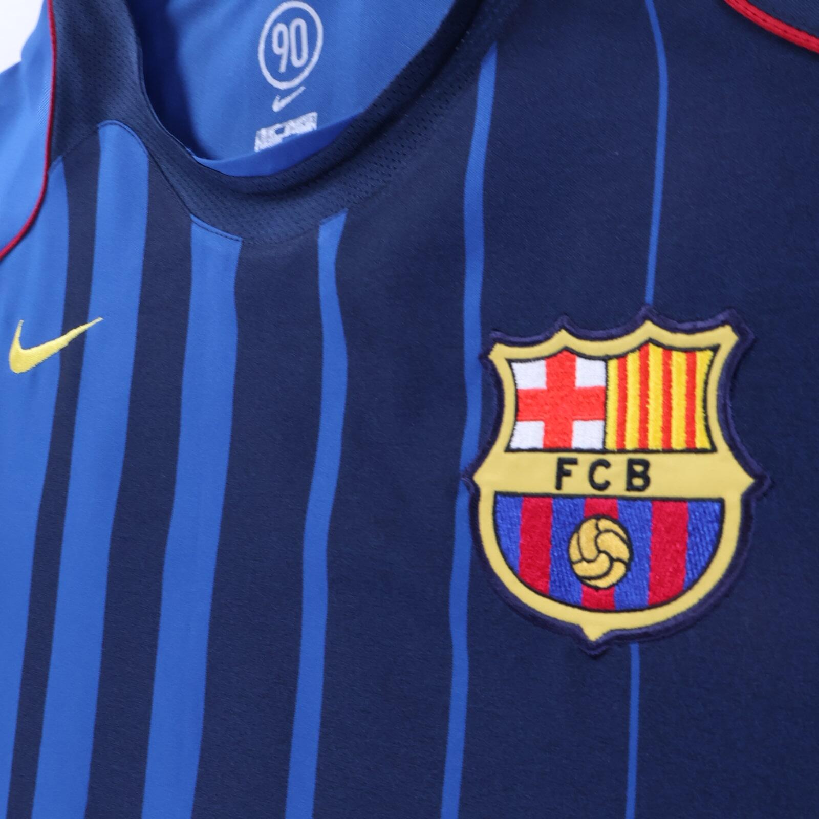 *MINT* Barcelona Ronaldinho #10 2004/05 Away Shirt - L