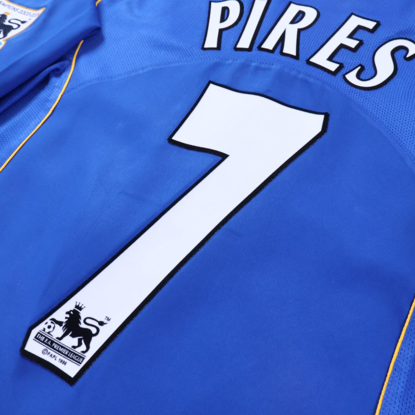 Arsenal Pires #7 2004/06 Away Shirt - L