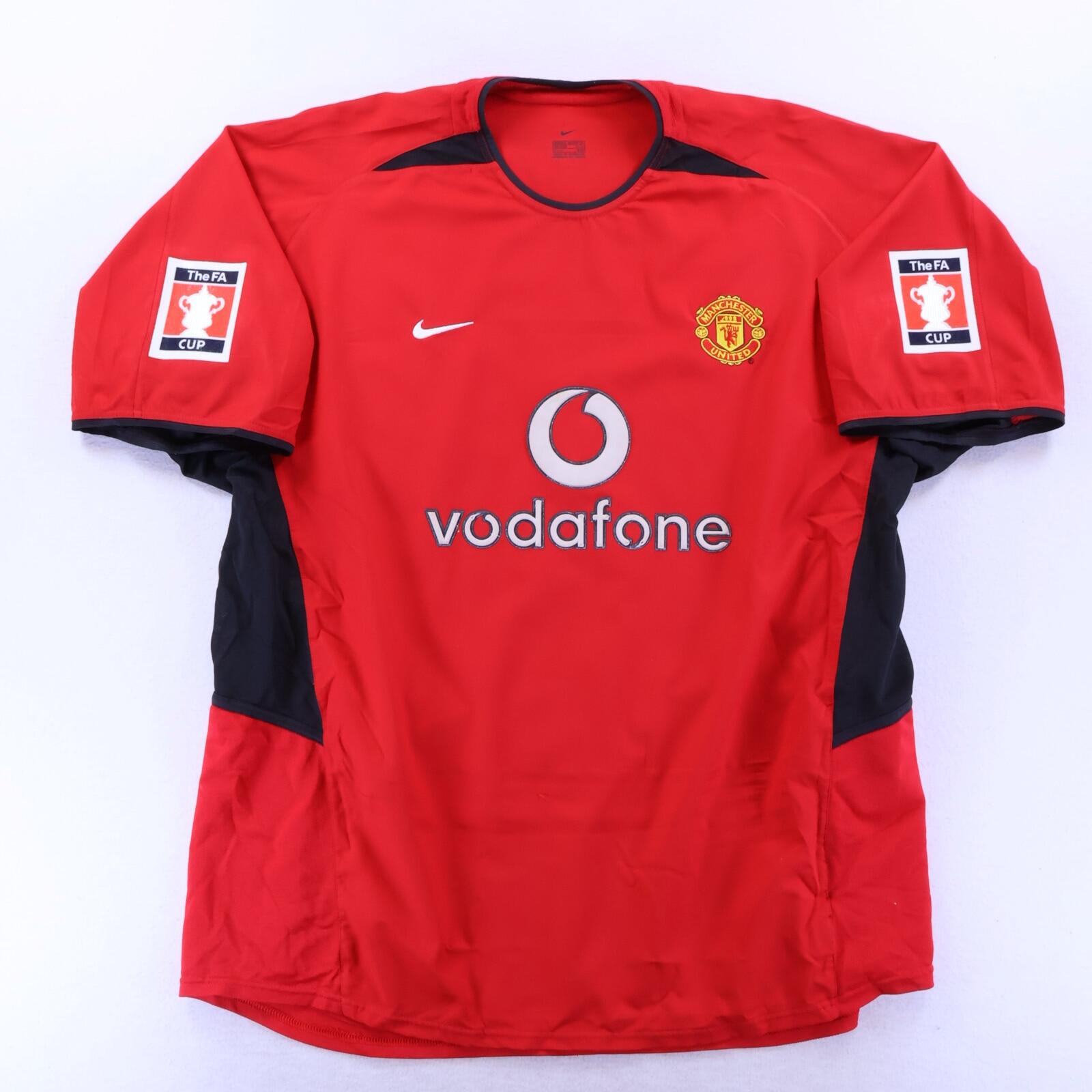 Manchester United Ronaldo #7 2002/04 Home Shirt - 2XL