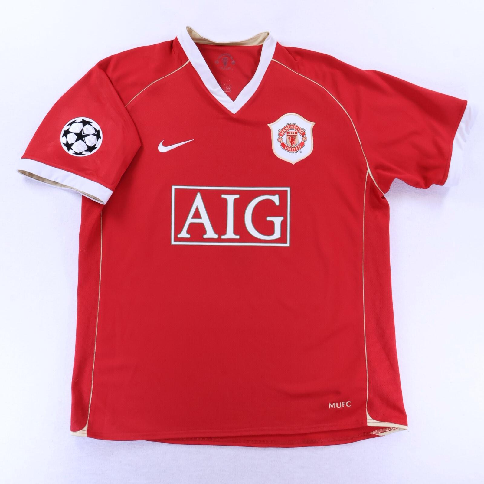 Manchester United Ronaldo #7 2006/07 Home Shirt - L