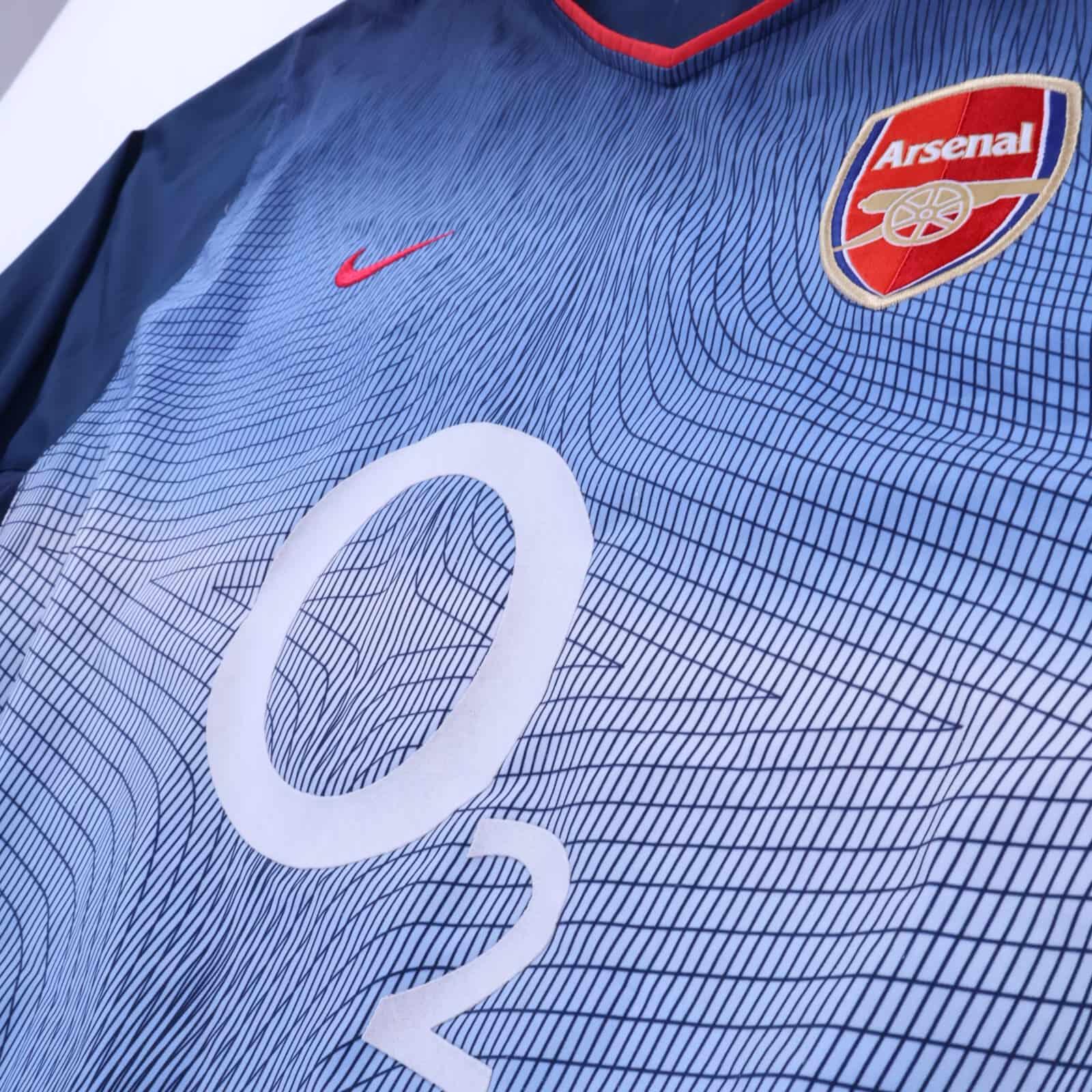 Arsenal Vieira #4 2002/03 Away Shirt - Long Sleeve - XL