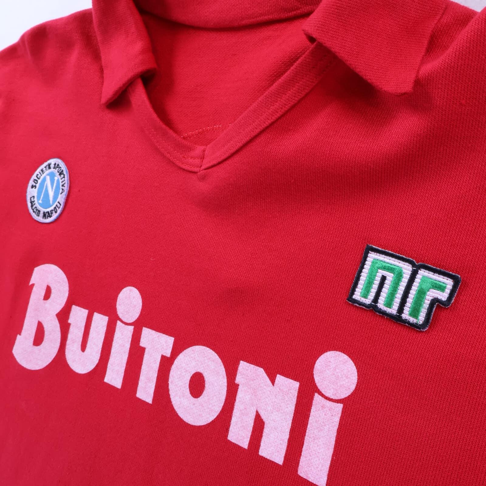Napoli #2 1986/87 Match Issued Third Shirt - M