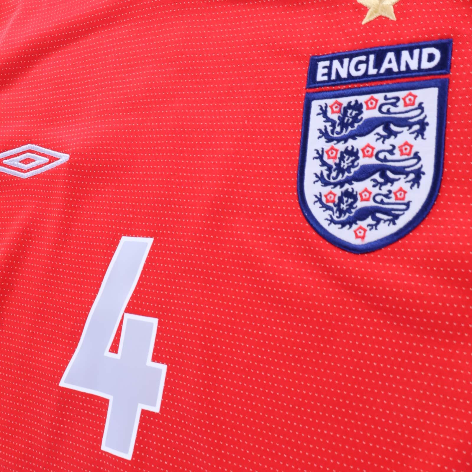 England Gerrard #4 2004/06 Away Shirt - M