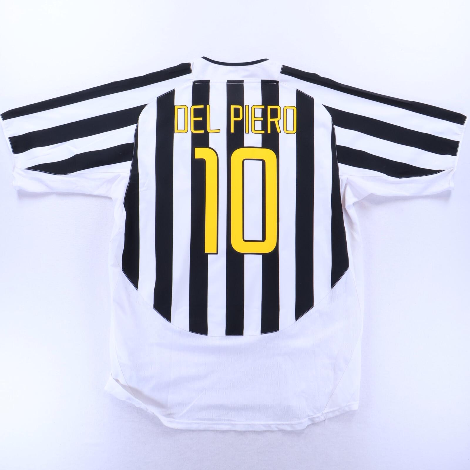 *MINT* Juventus Del Piero #10 2003/04 Home Shirt - XL