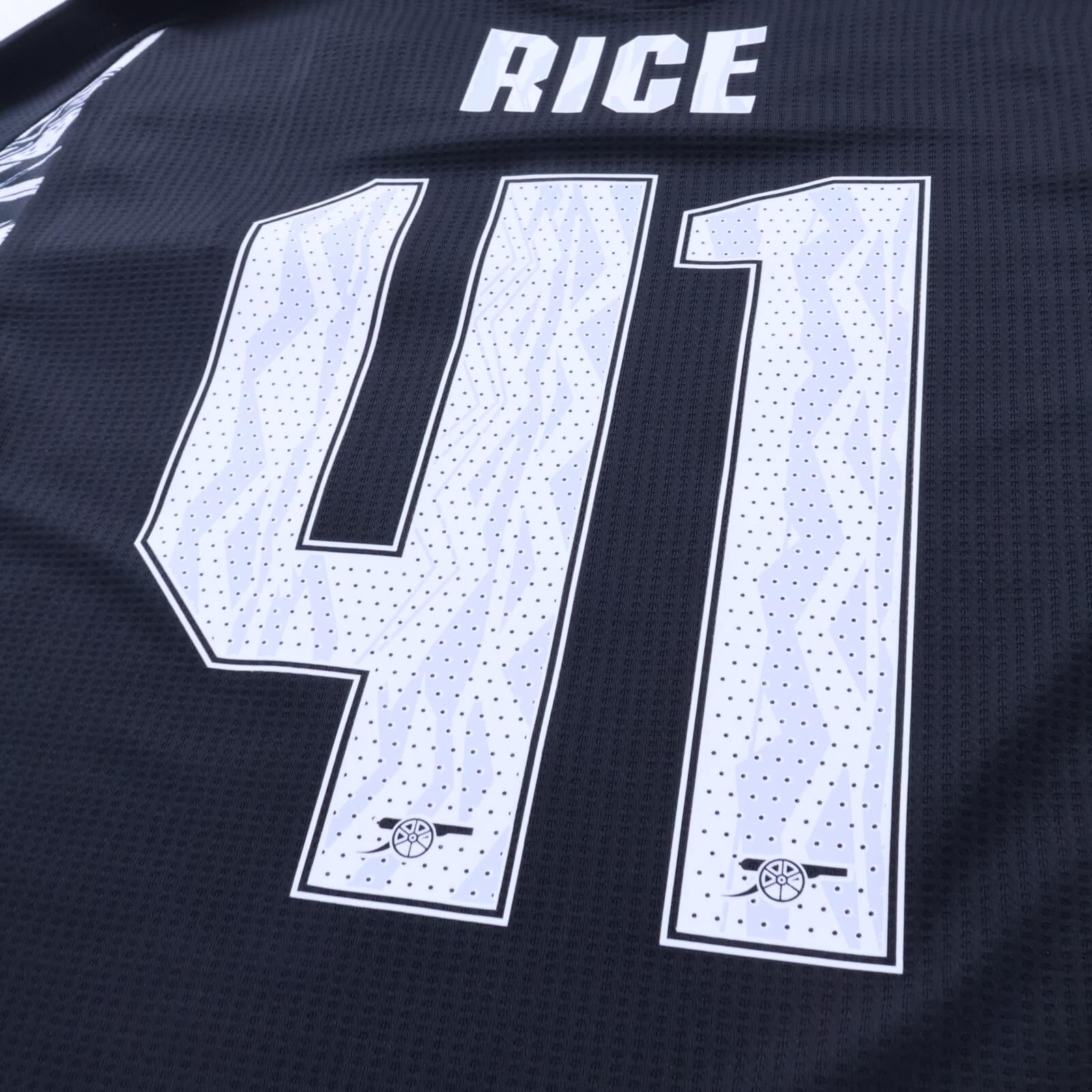 *NWT* Arsenal Rice #41 2024/25 Kit Room Away Shirt - M