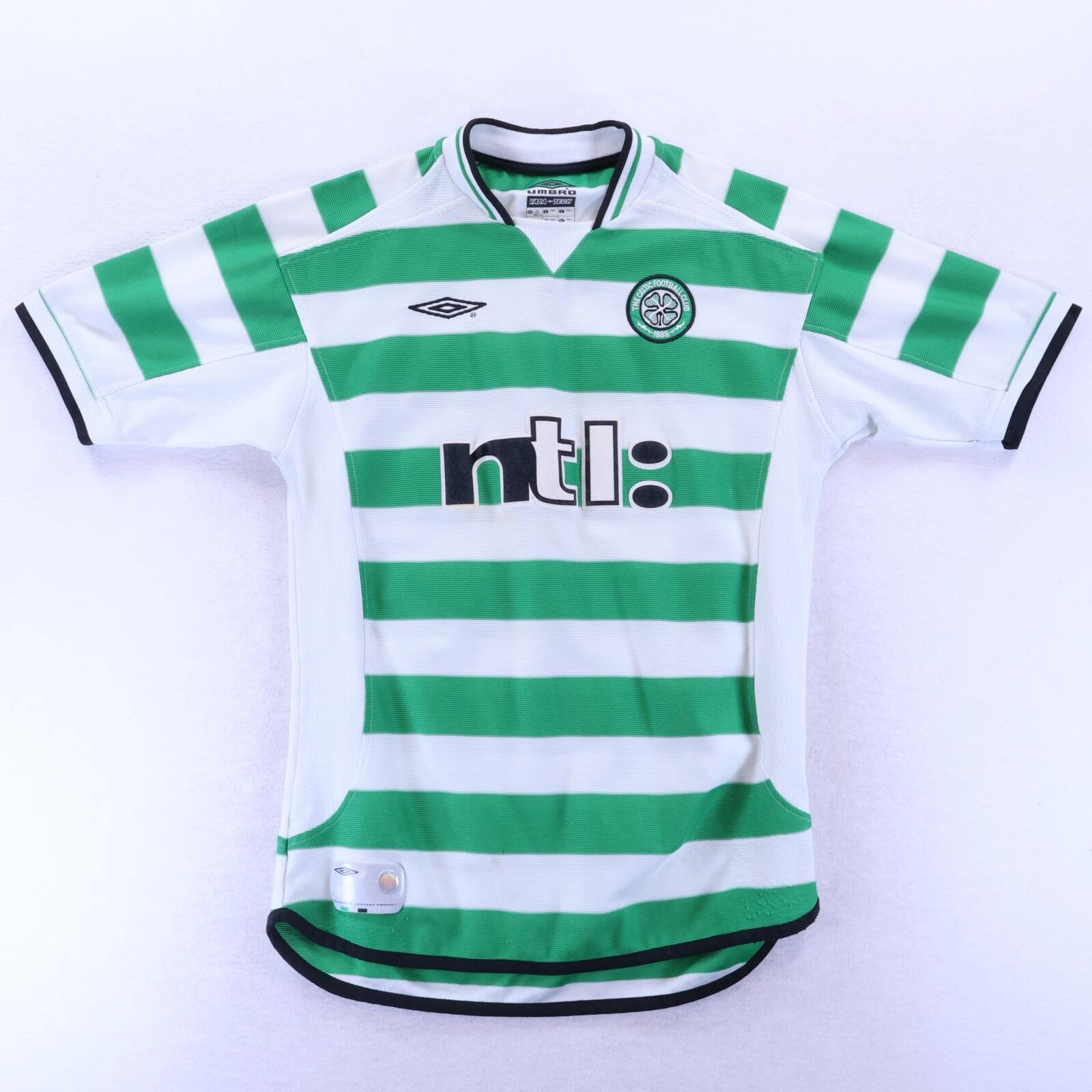 Celtic F.C 2001/03 Home Shirt - YOUTH