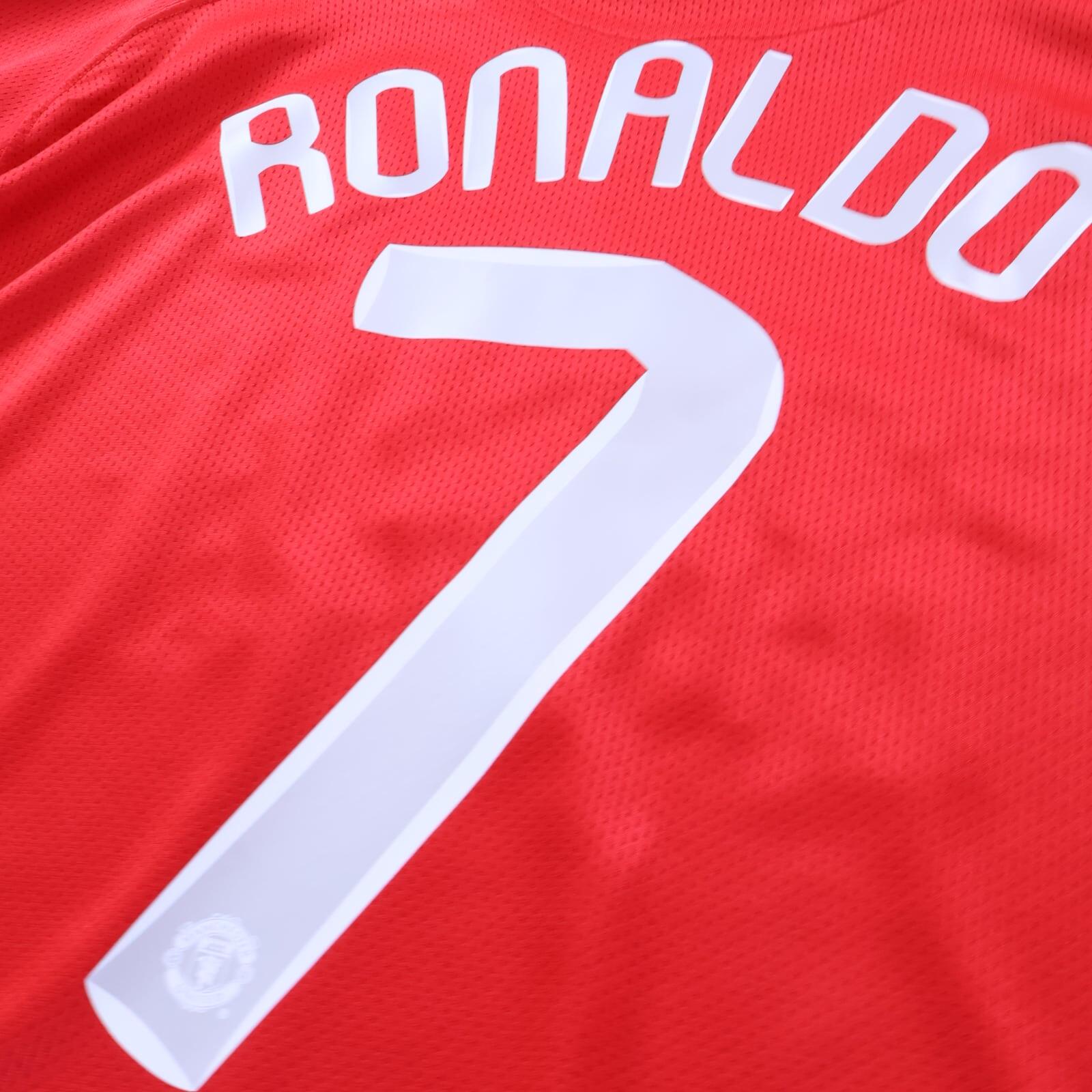 Manchester United Ronaldo #7 2007/09 Home Shirt - 2XL