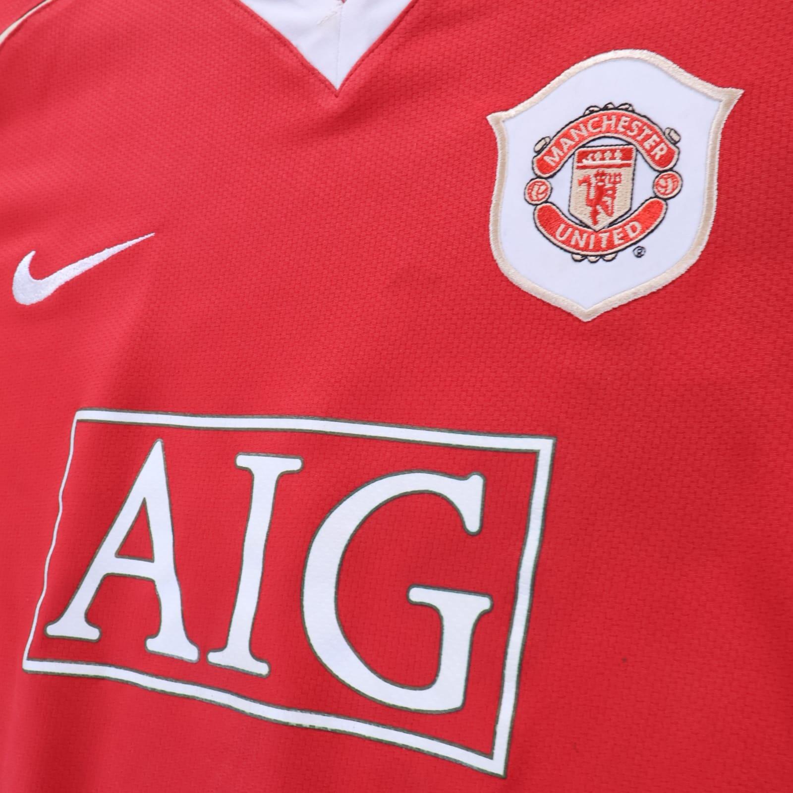 Manchester United 2006/07 Home Shirt - YOUTH - M