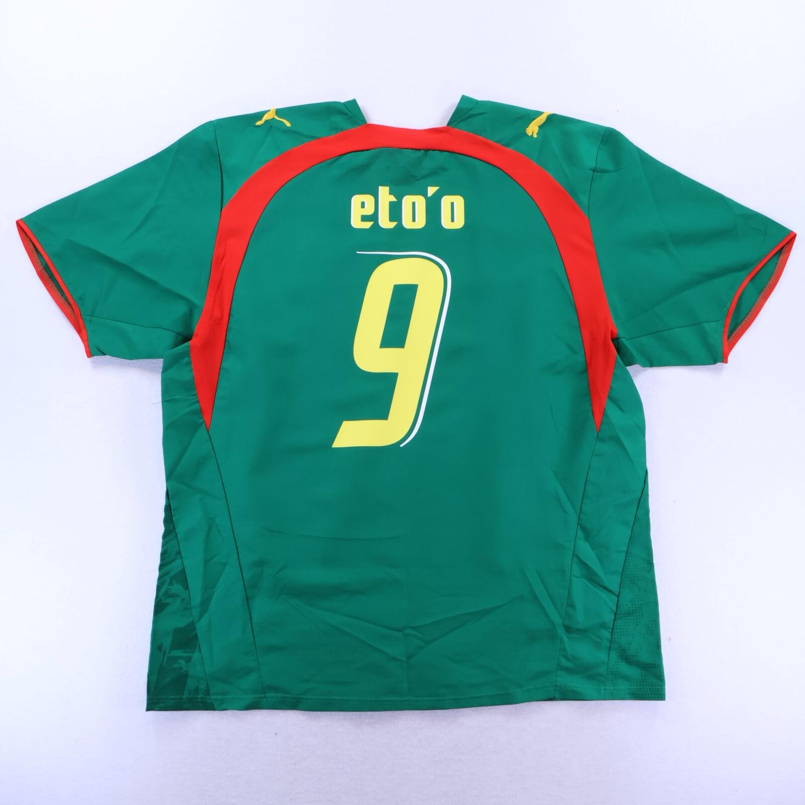 *MINT* Cameroon Eto'O #9 2006/07 Home Shirt - XL