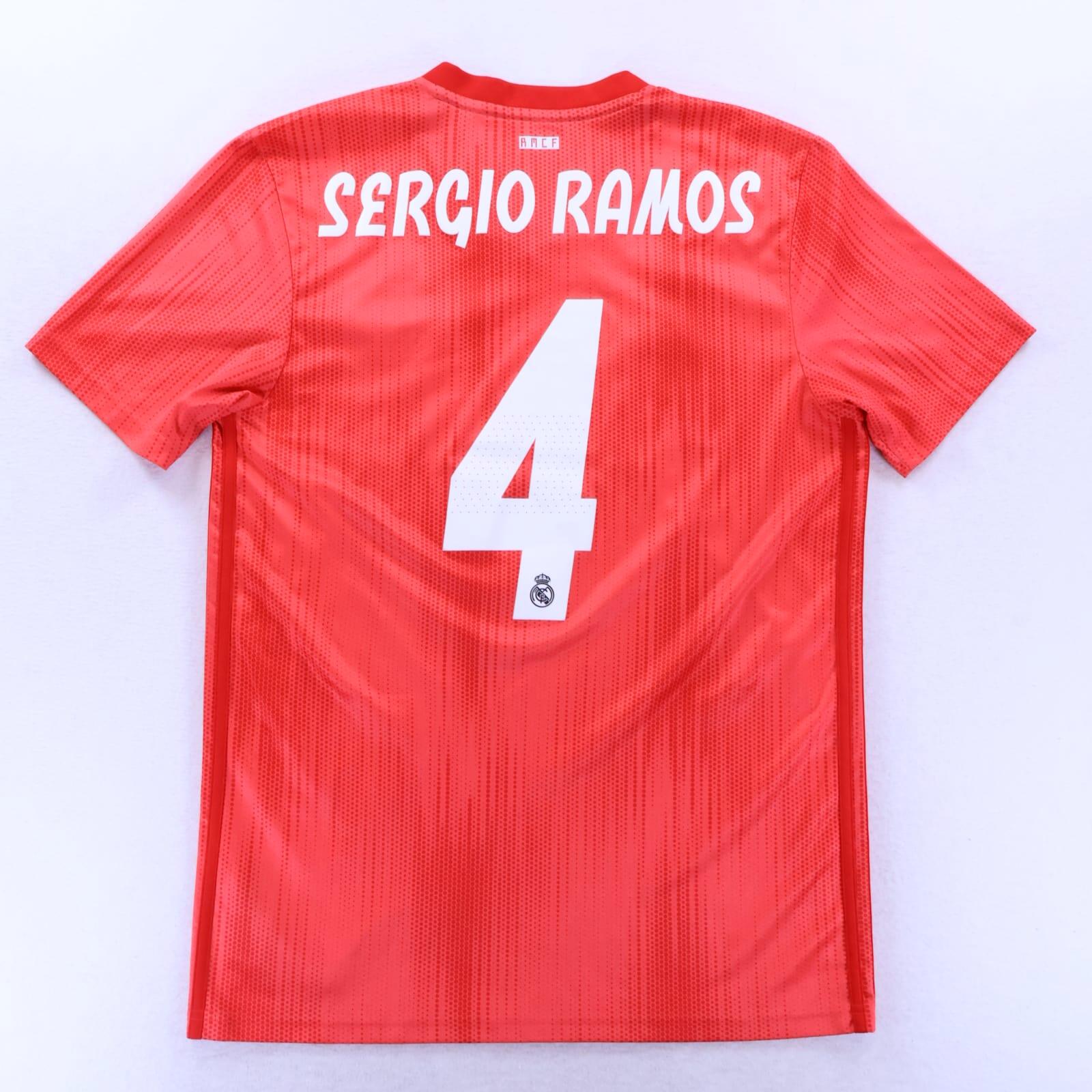 Real Madrid Sergio Ramos #4 2018/19 Third Shirt - M