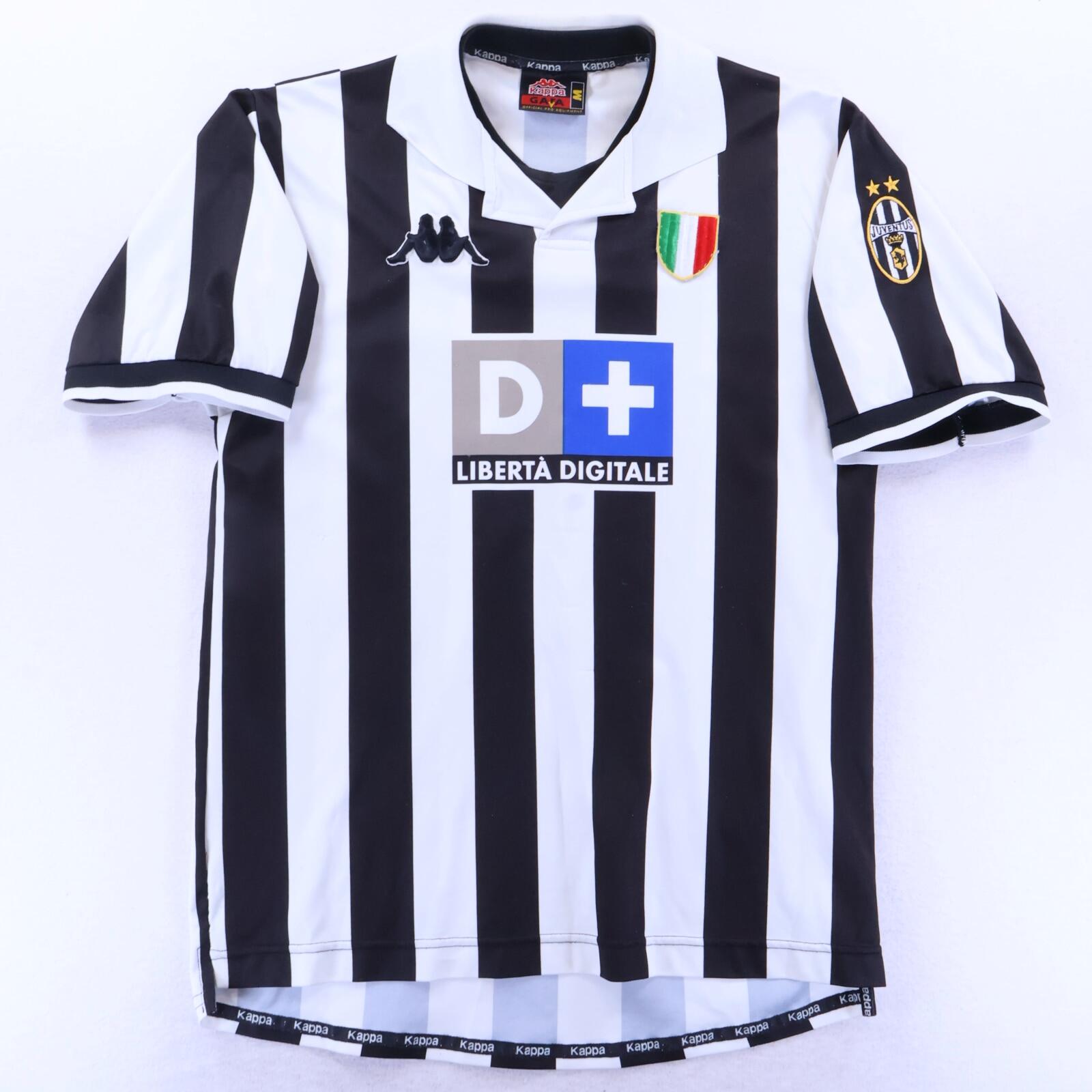 Juventus Zidane #21 1998/99 Home Shirt - M