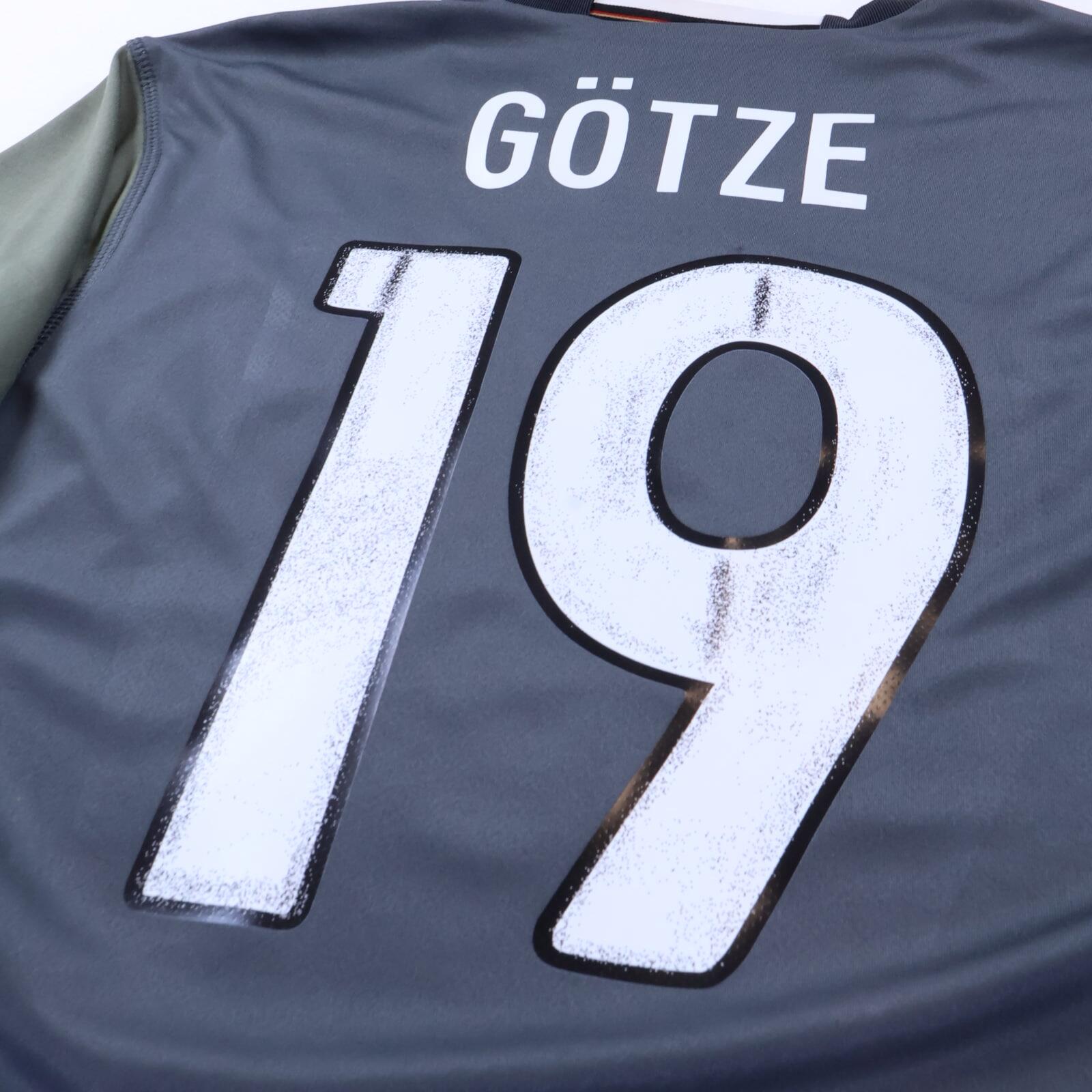Germany Gotze #19 2016/17 Away Shirt - M
