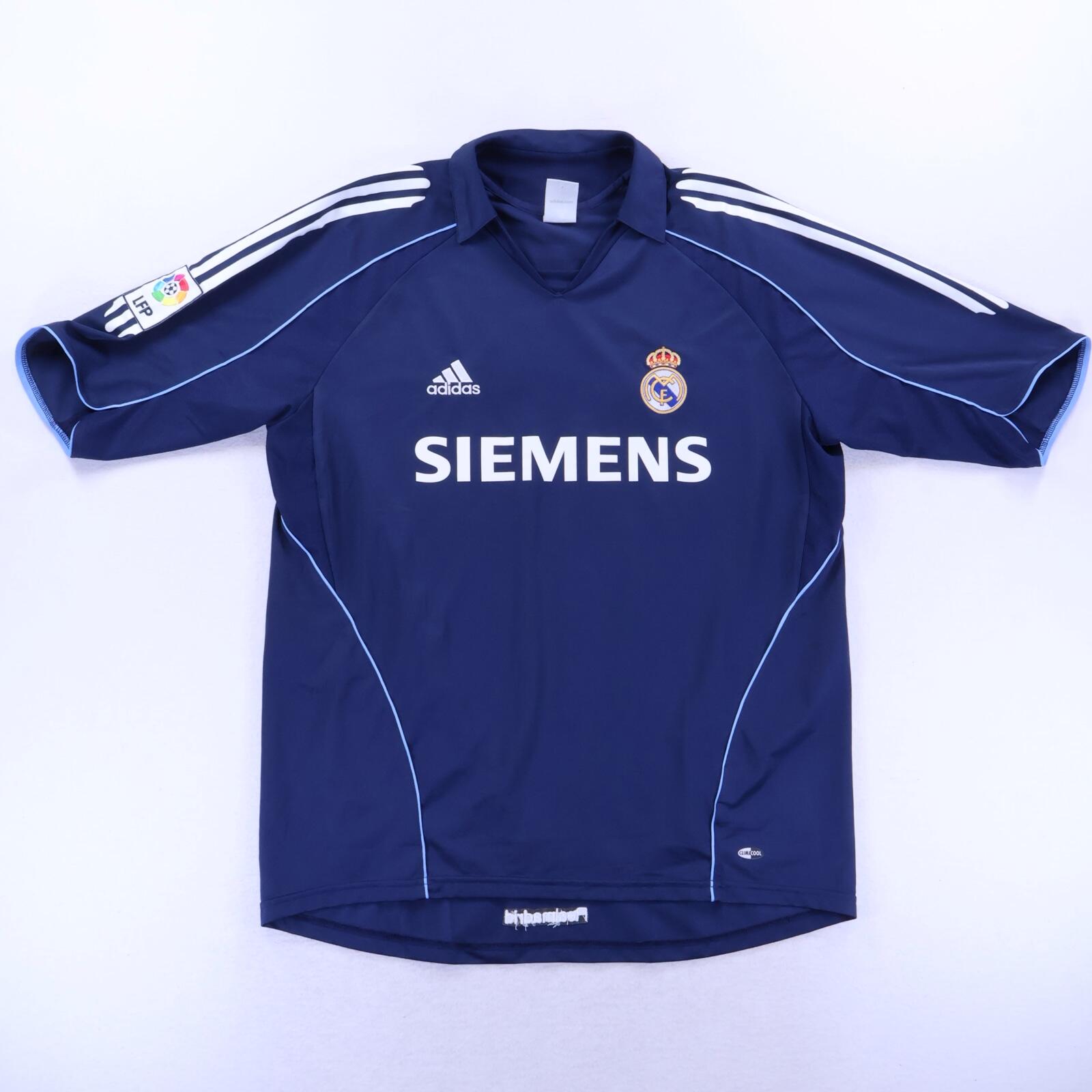 Real Madrid Zidane #5 2005/06 Away Shirt - L