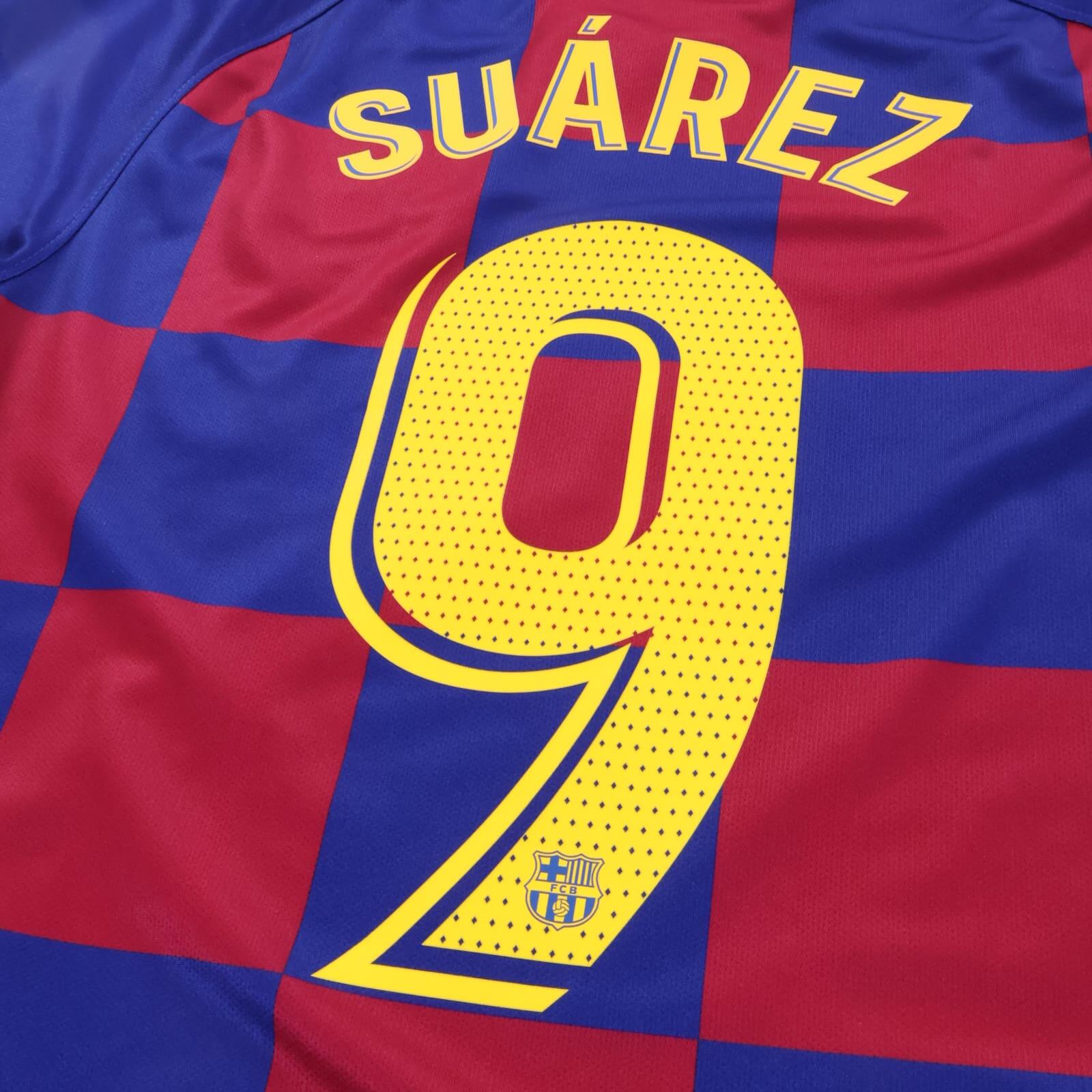 *NWT* Barcelona Suarez #9 2019/20 Home Shirt - S