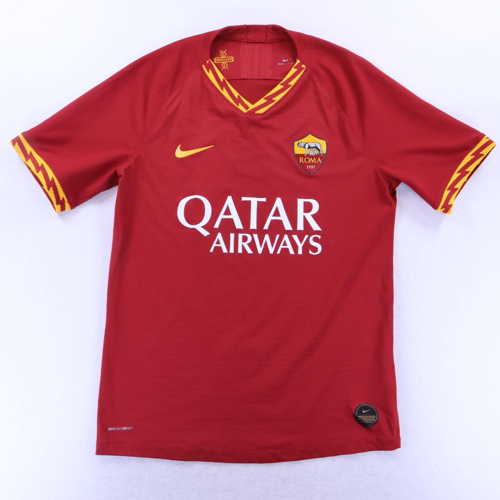 *MINT* As Roma Mkhitaryan #77 2018/19 Home Shirt - Player Issue - M