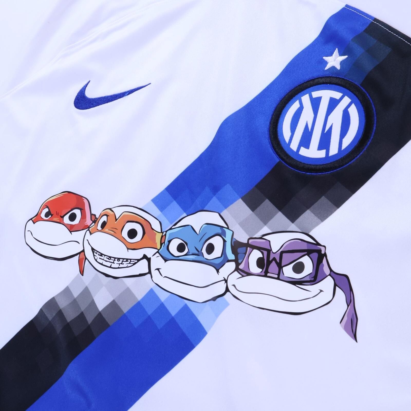 *NWT* Inter Milan Lautaro #10 2023/24 Special Edition Ninja Turtle Shirt - L