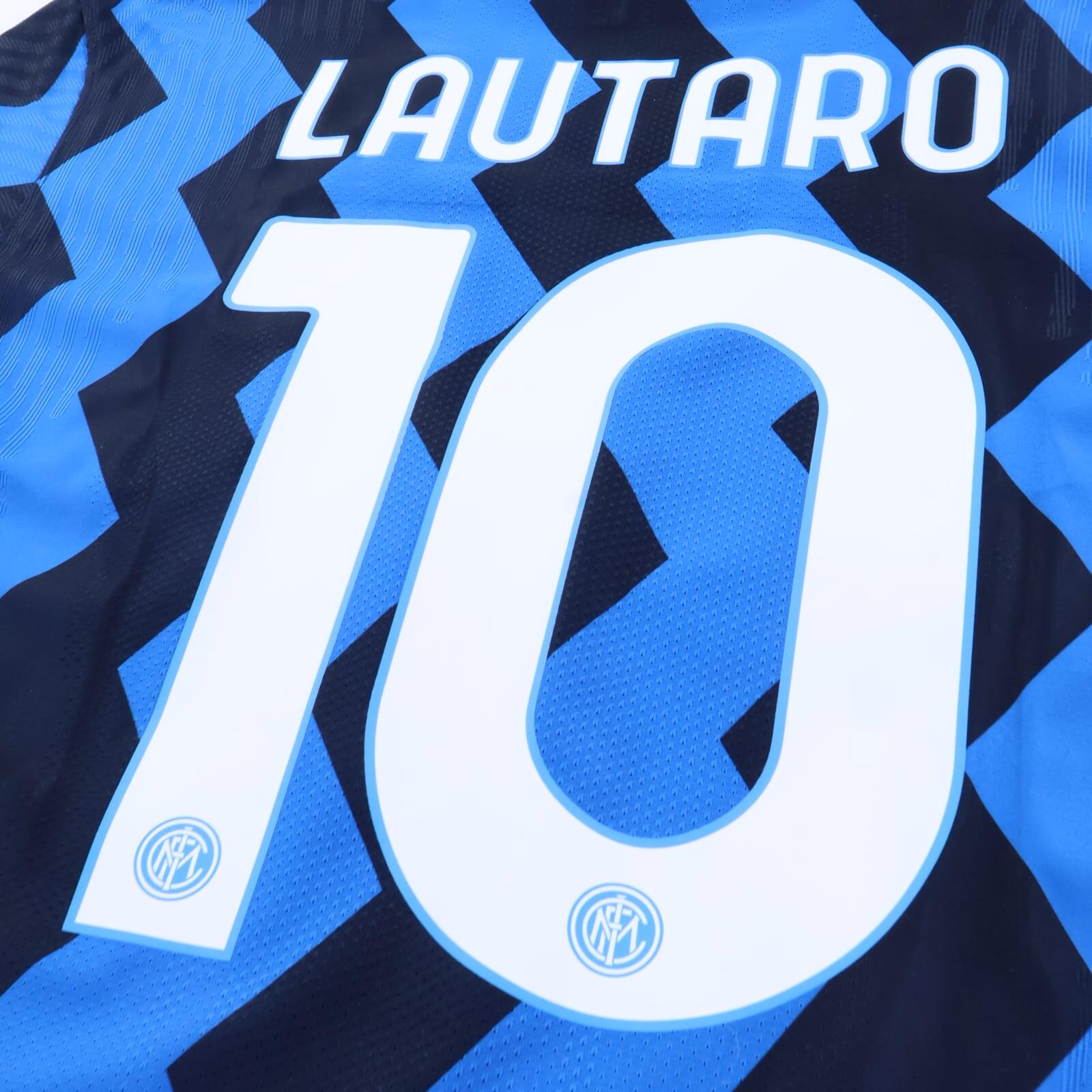 *MINT* Inter Milan Lautaro #10 2020/21 Home Shirt - Player Issue - XL