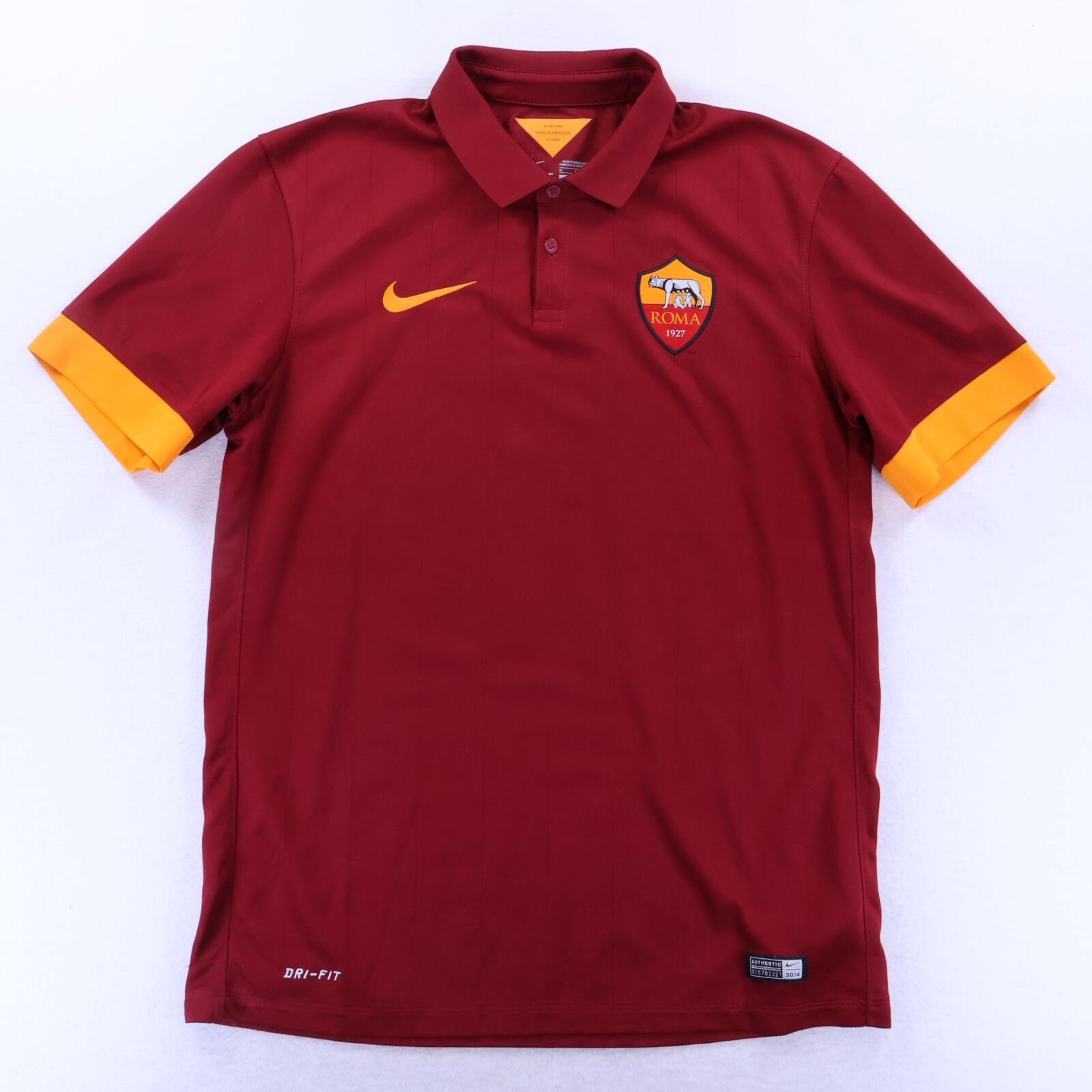 As Roma Totti #10 2014/15 Home Shirt - M