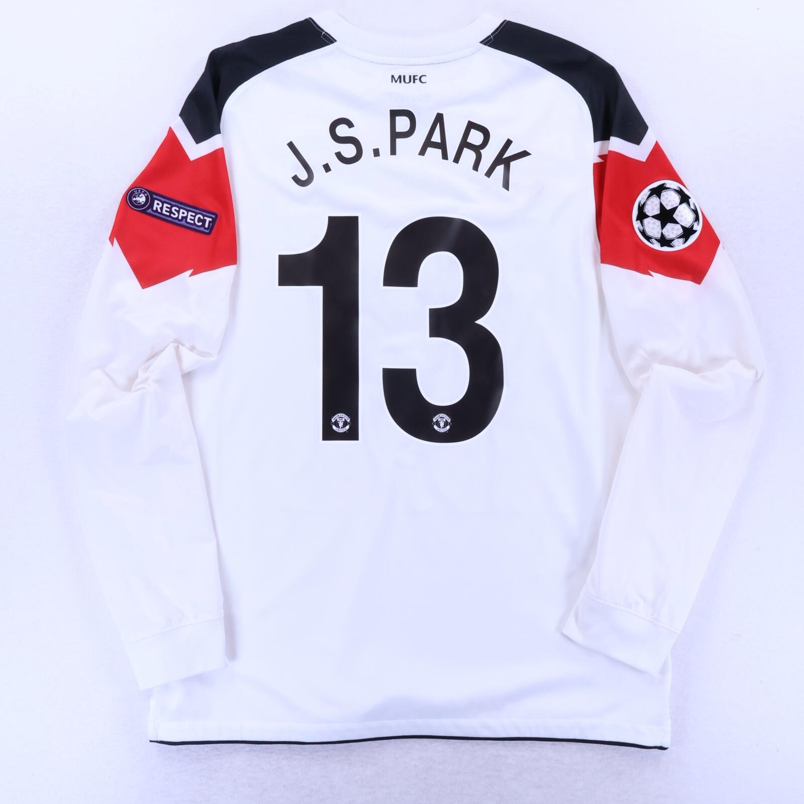 Manchester United J.S.Park #13 2010/12 Away Shirt - L