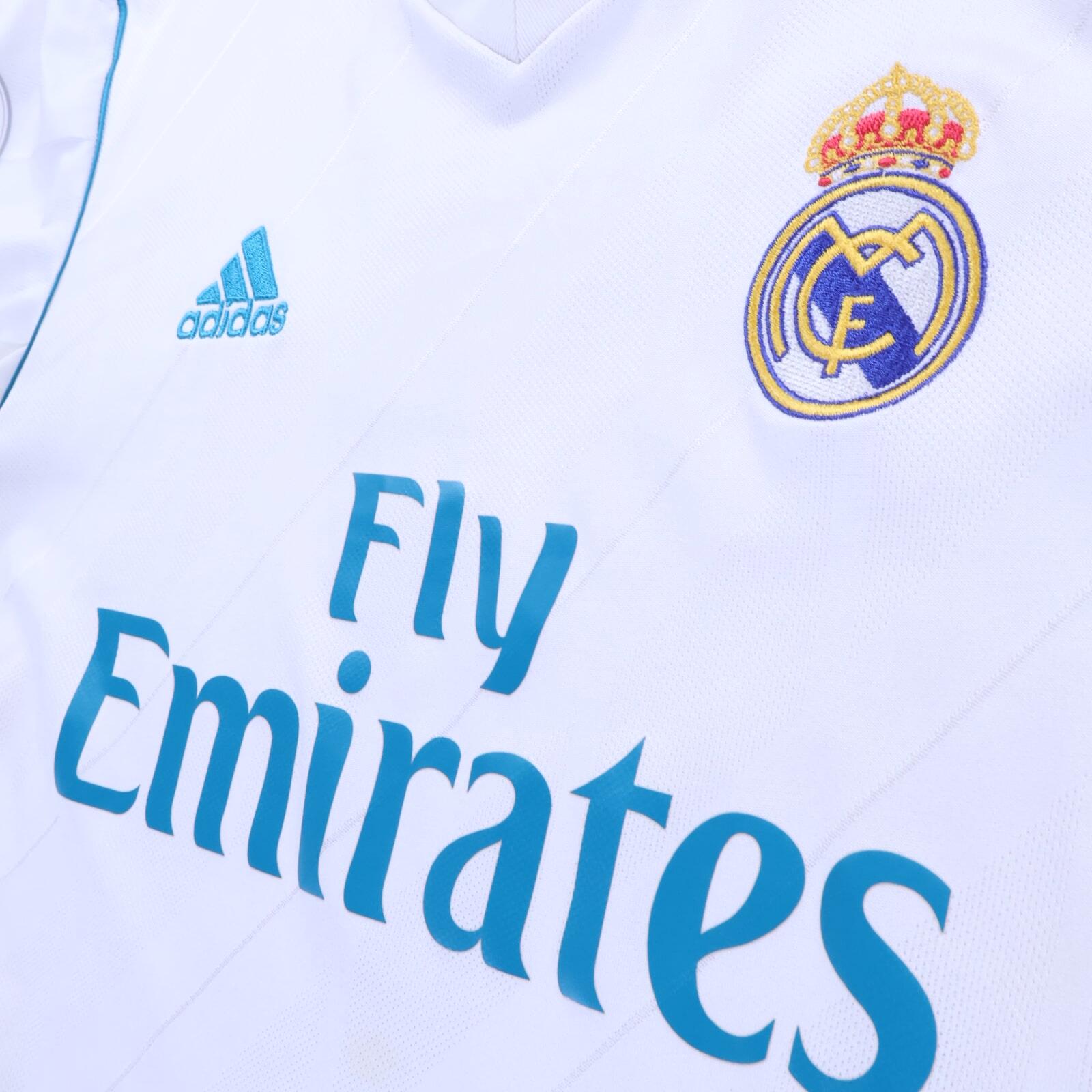 Real Madrid Ronaldo #7 2017/18 Home Shirt - M