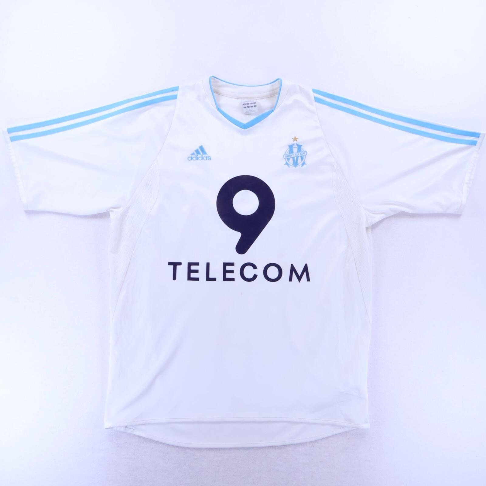 Marseille Drogba #11 2002/03 Home Shirt - L