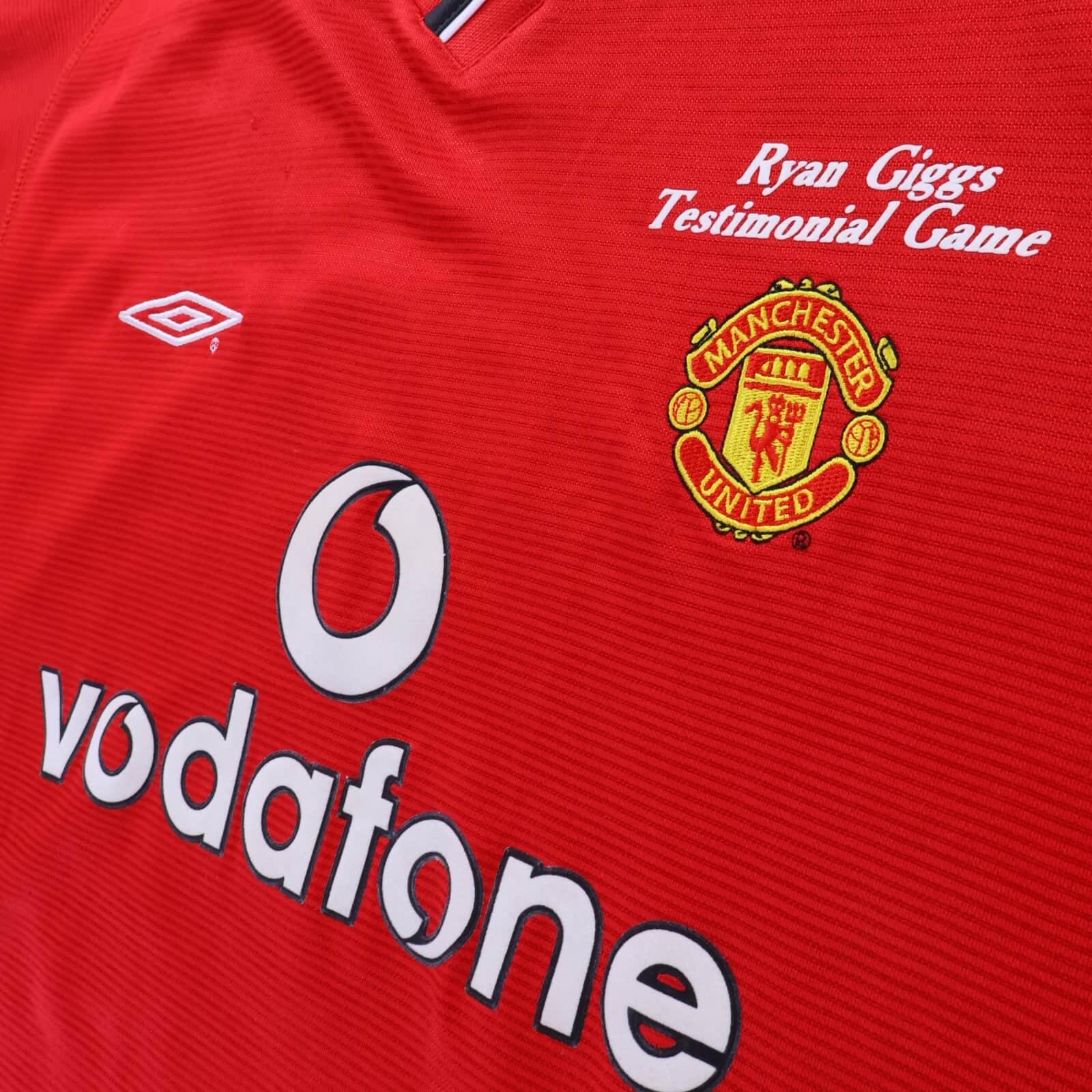 Manchester United Veron #4 2000/02 Home Shirt - XL