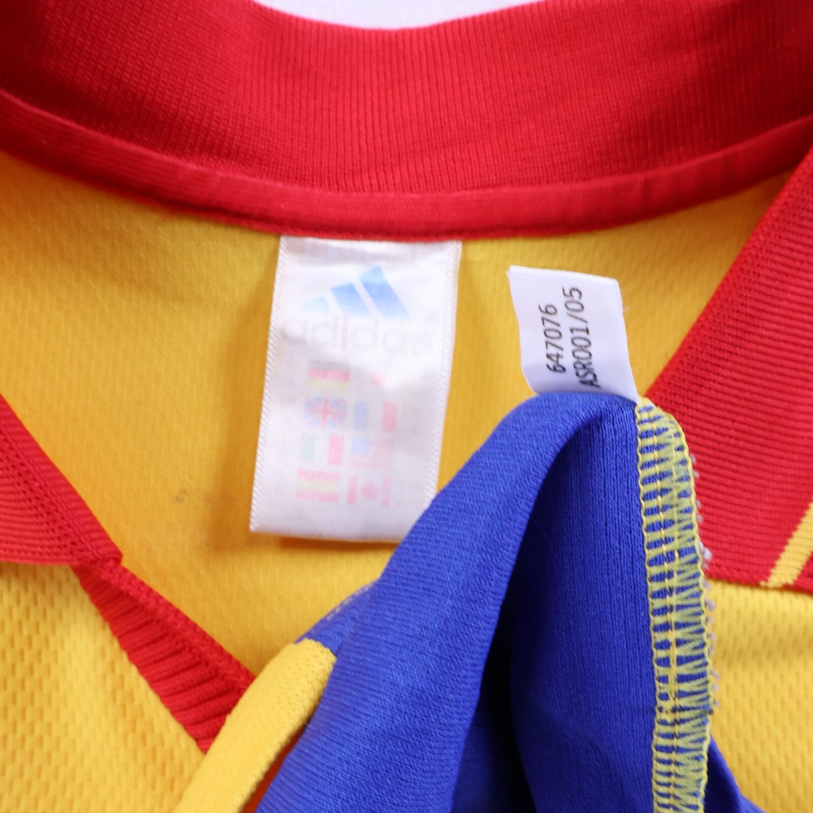 Romania Hagi #10 2000/02 Home Shirt - XL
