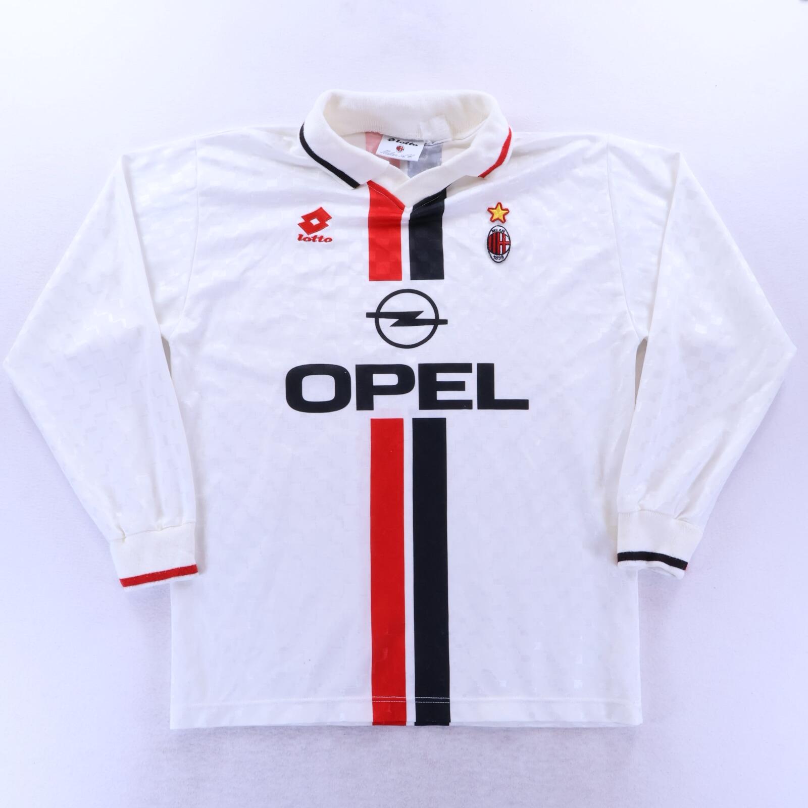 Ac Milan 1996/97 Away Shirt - Long Sleeve - L