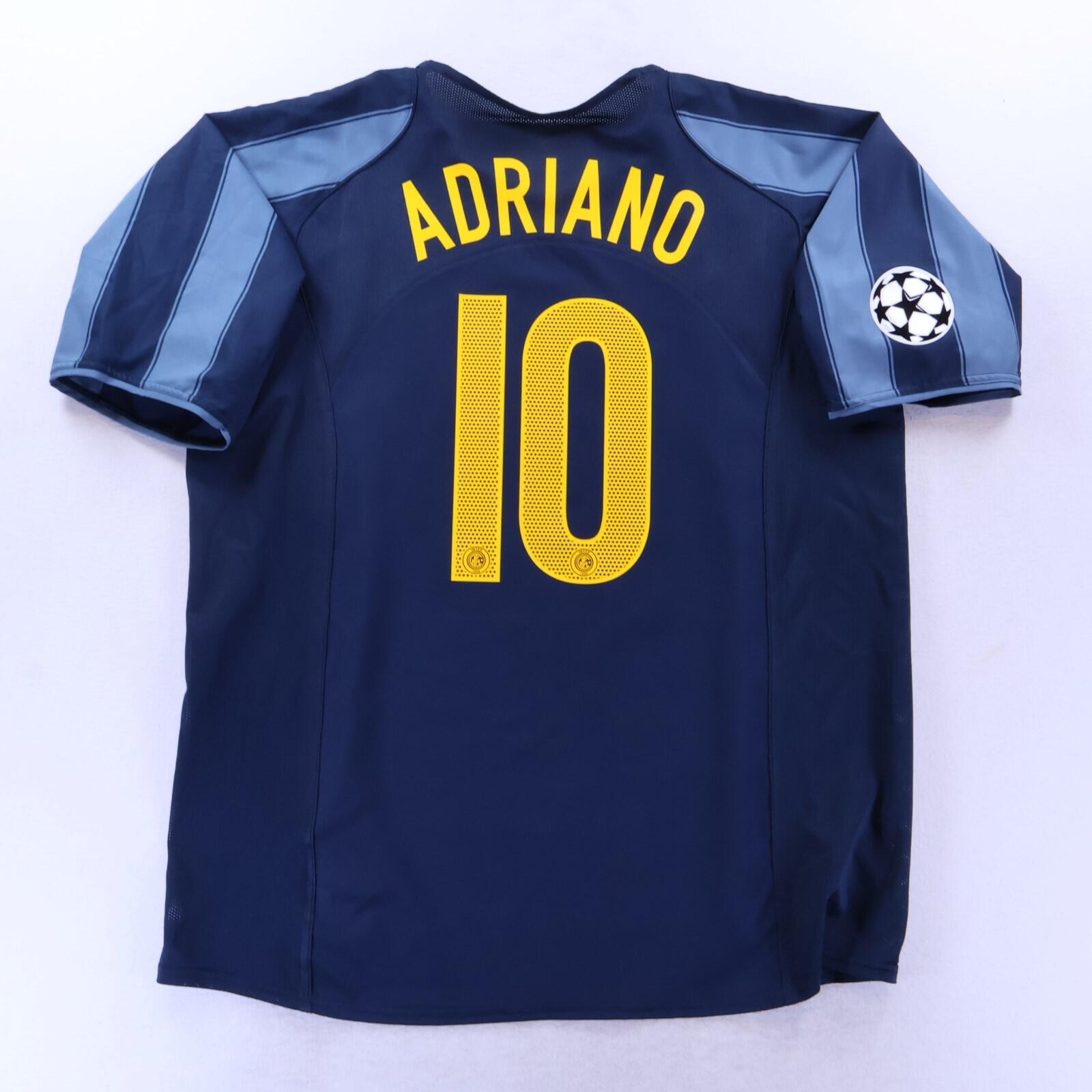 *MINT* Inter Milan Adriano #10 2004/05 Third Shirt - 2XL