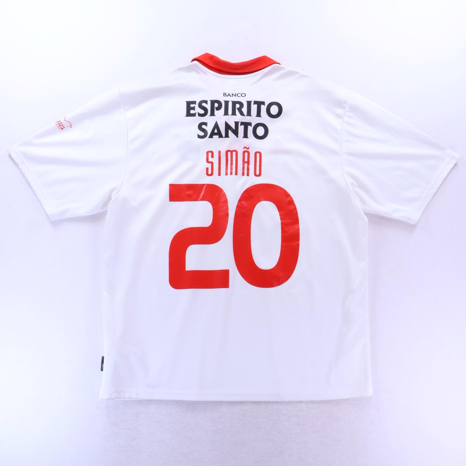 Benfica Simao #20 2003/04 away Shirt - XL