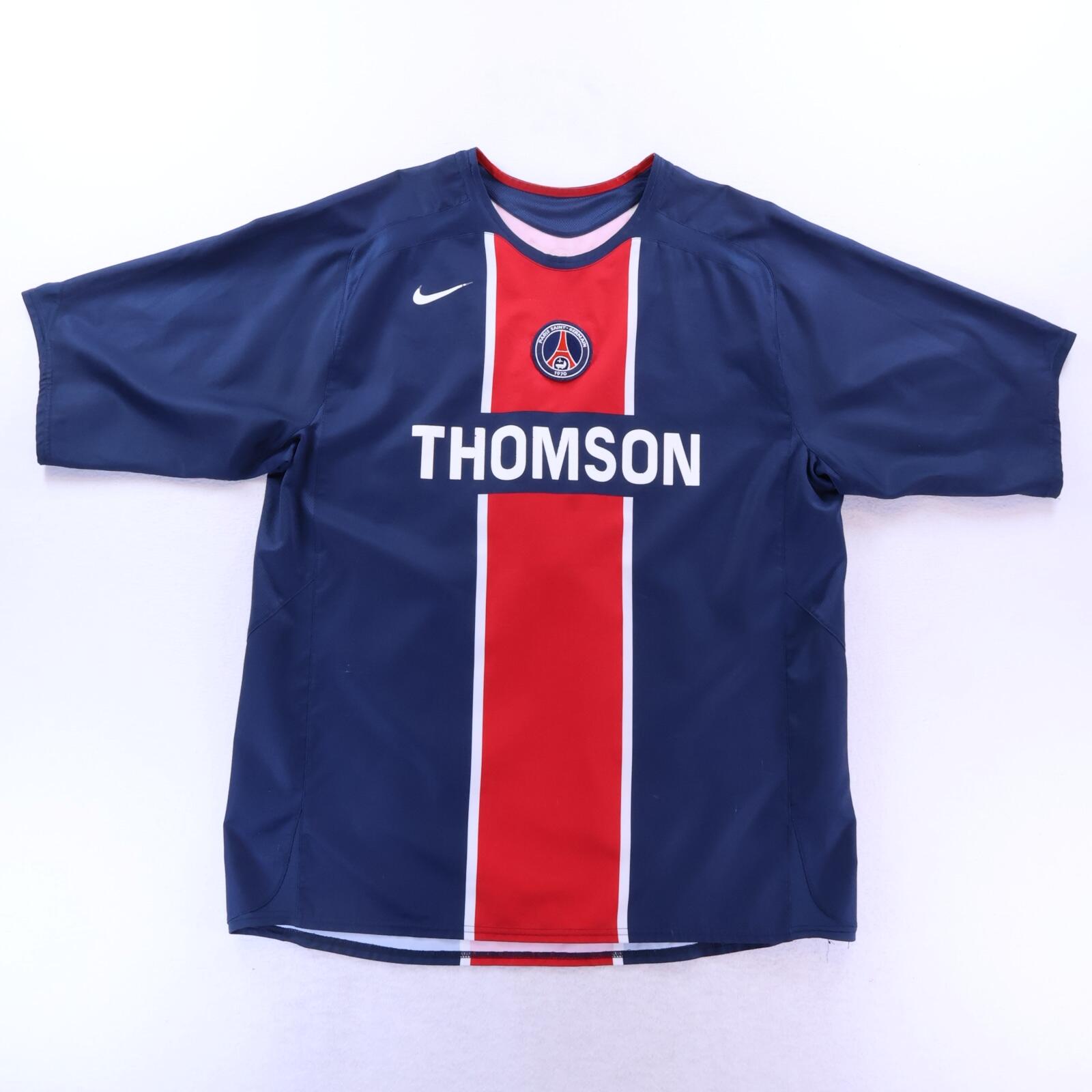 Paris Saint-Germain F.C Yepes #6 2005/06 Home Shirt - Player Issue - XL
