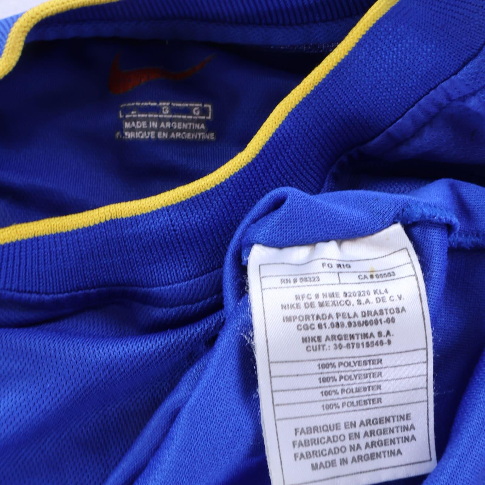 Boca Juniors 1999/00 Home Shirt - L