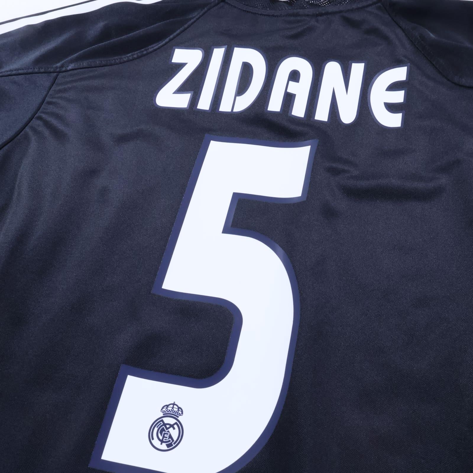 *MINT* Real Madrid Zidane #5 2004/05 Away Shirt - M