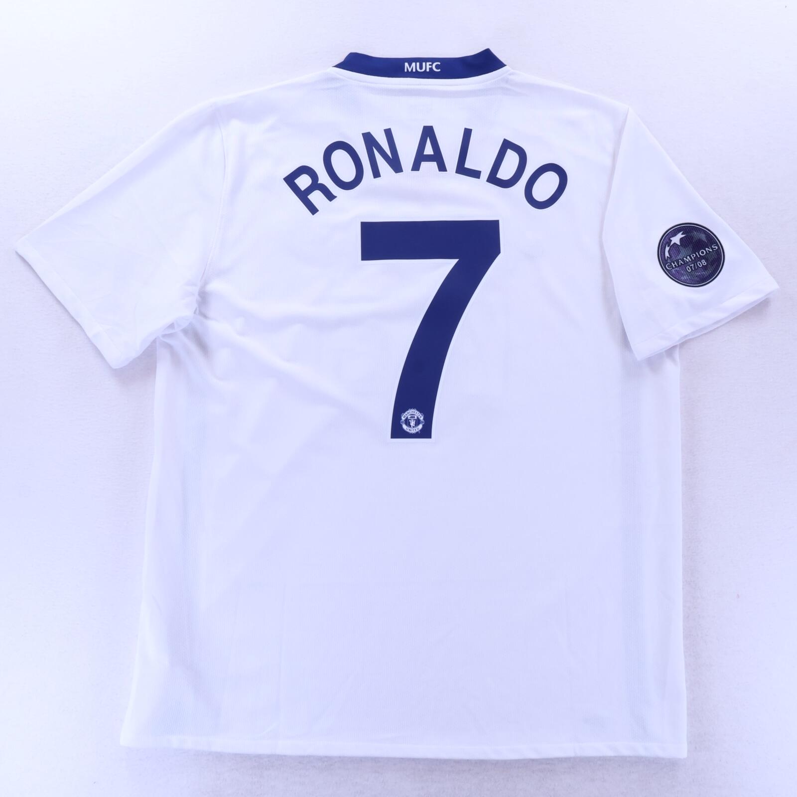 *MINT* Manchester United Ronaldo #7 2007/09 Away Shirt - L