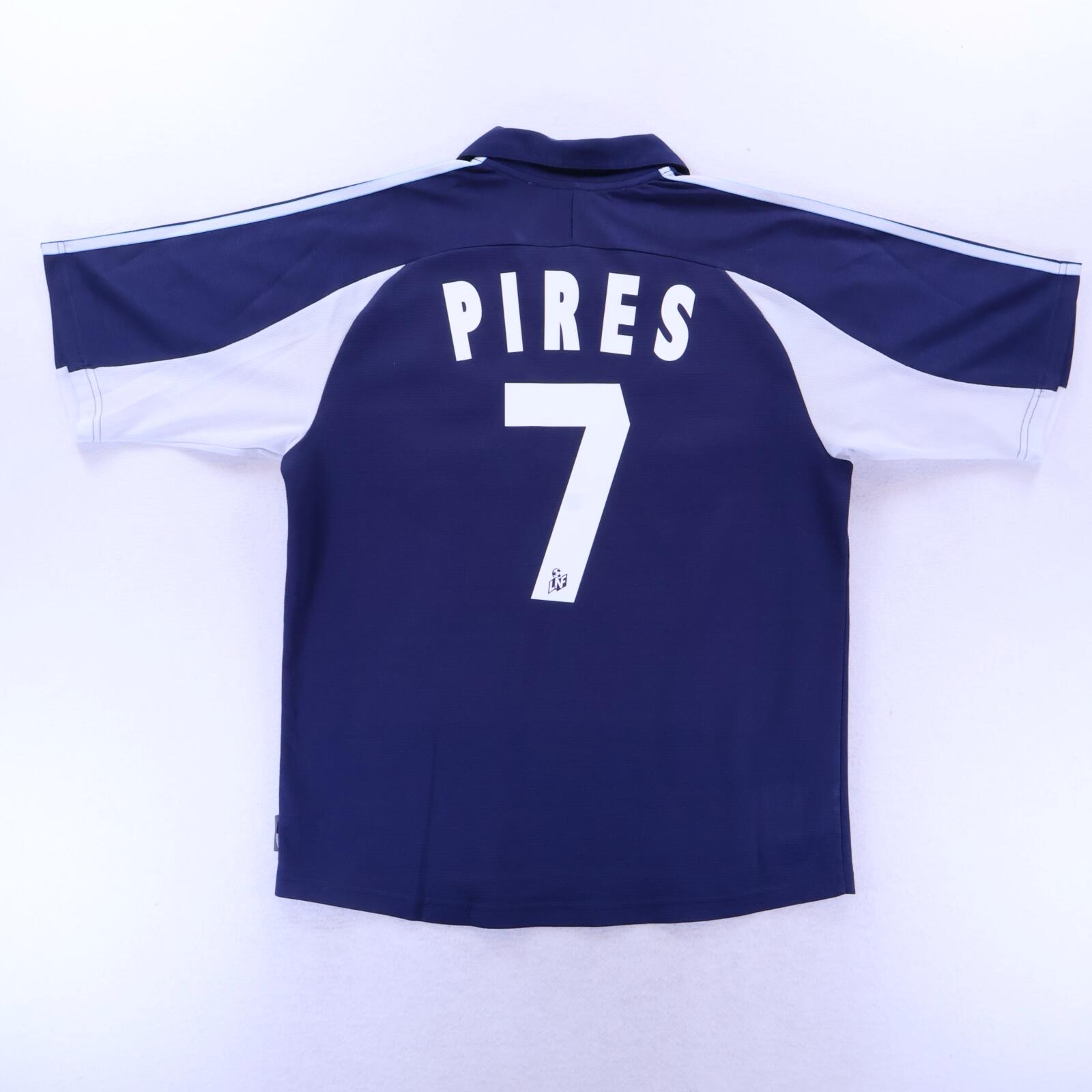 Marseille Pires #7 1999/00 Away Shirt - M