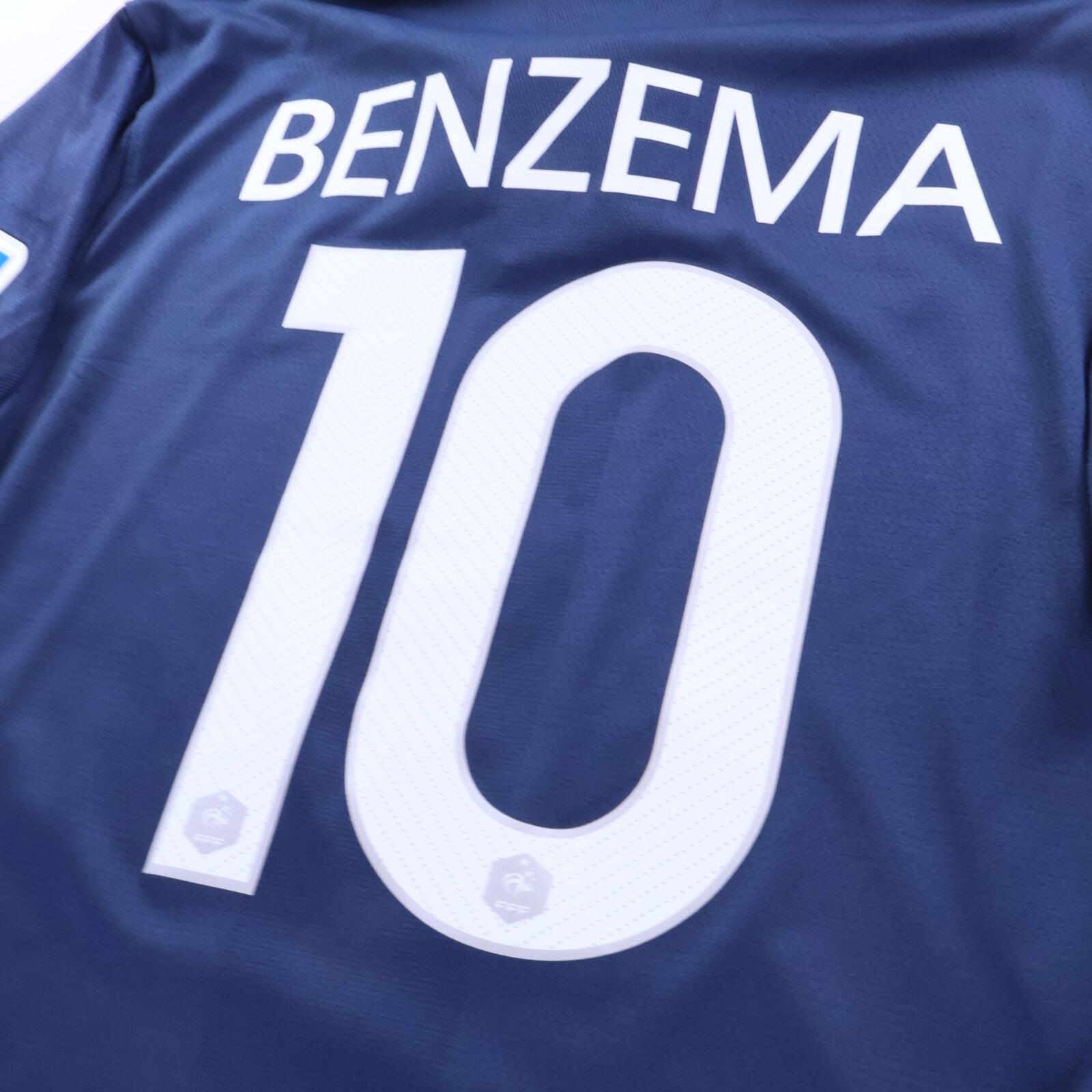 *NWT* France Benzema #10 2014/15 Home Shirt - Player Issue - L